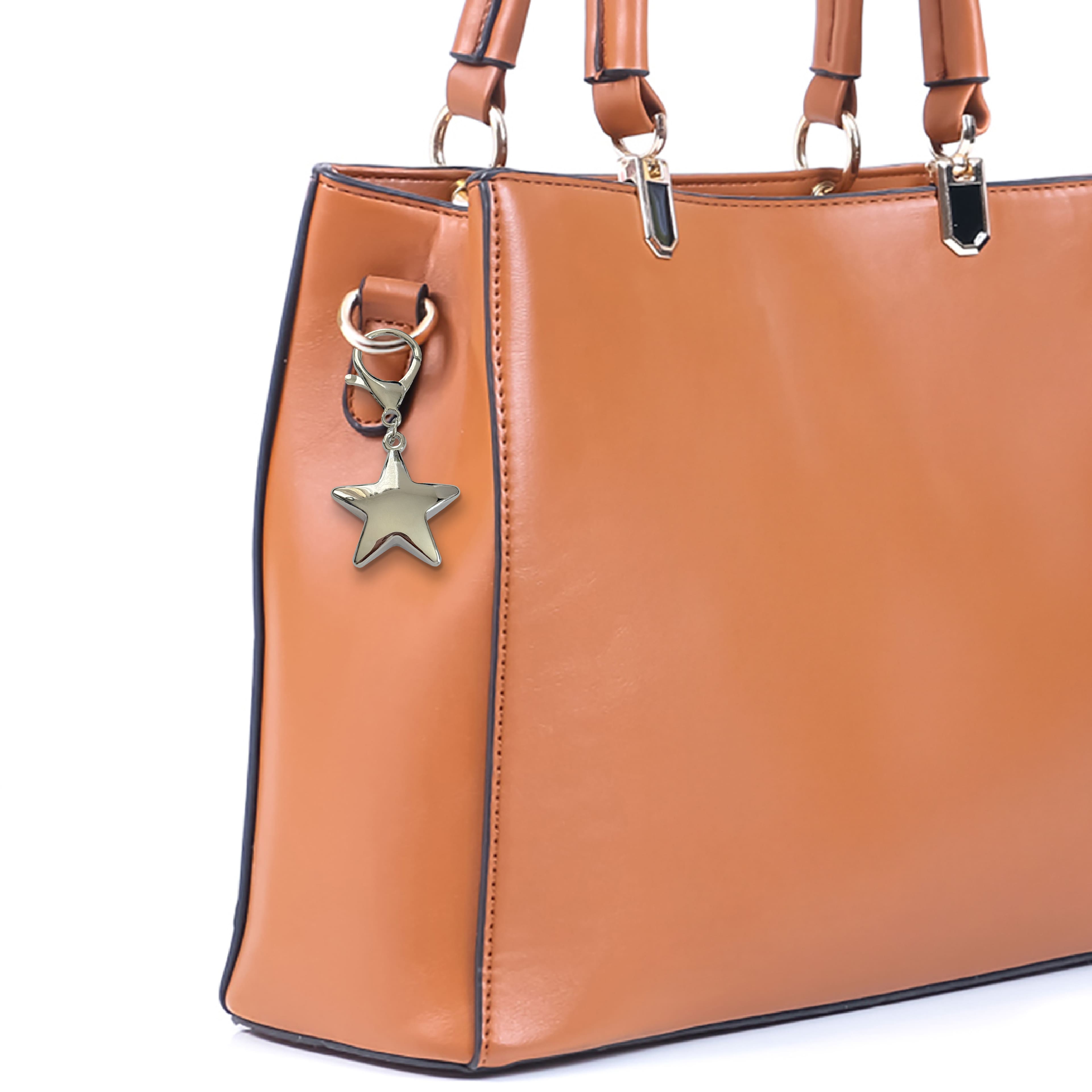 Blue Moon Studio™ Large Silver Star Bag Charm