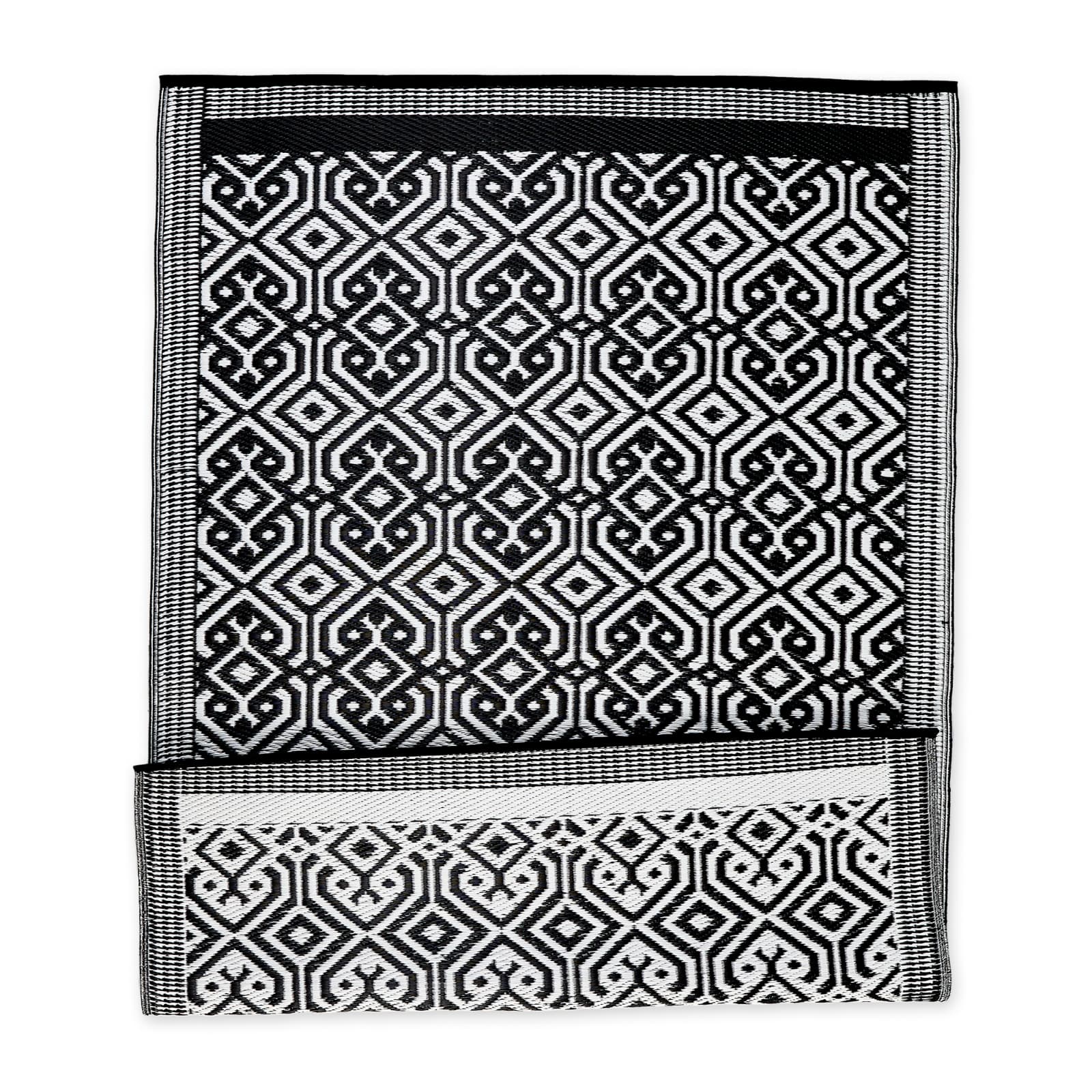 DII&#xAE; Black Moroccan Rug, 4ft. x 6ft.