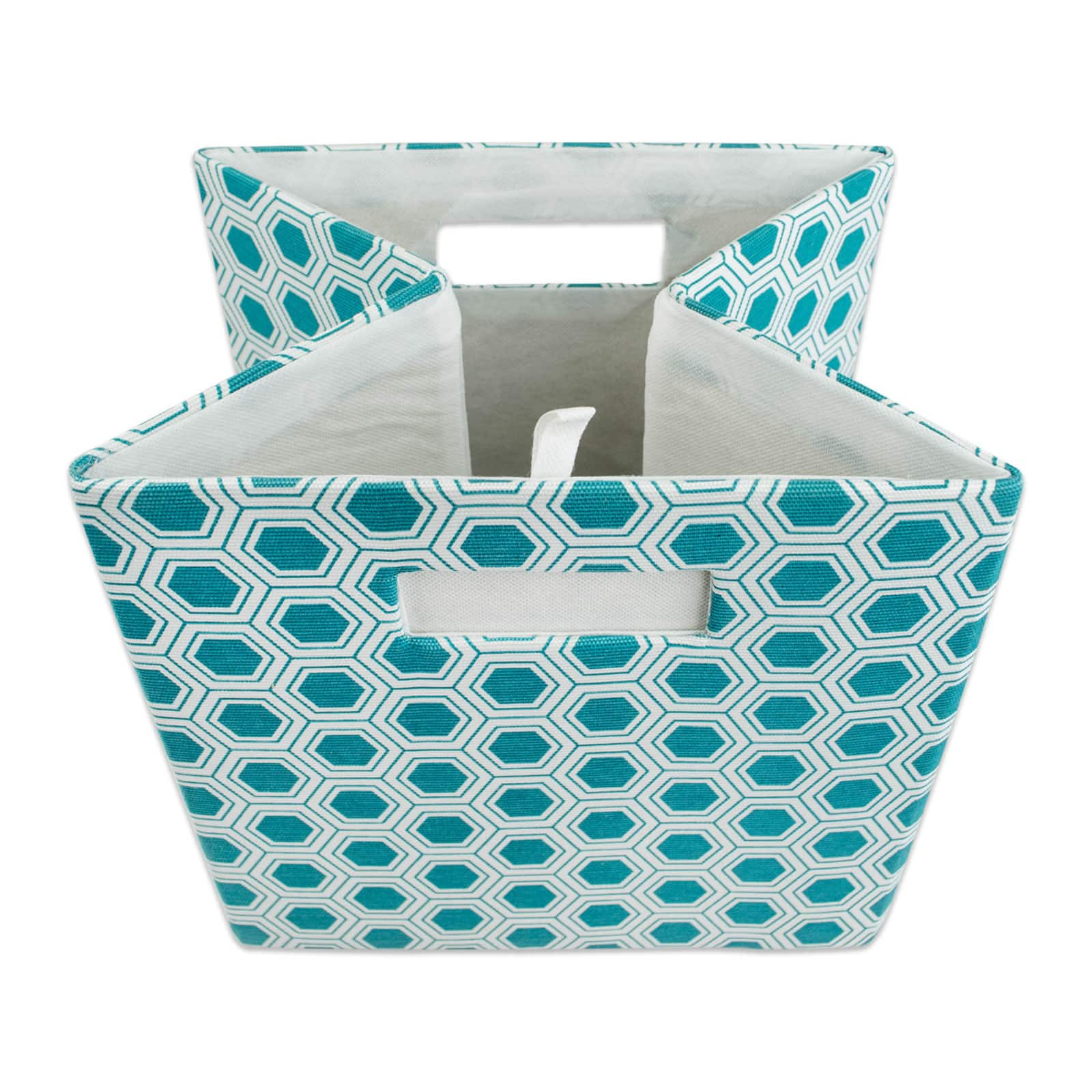 DII&#xAE; 13&#x22; Polyester Honeycomb Storage Cube