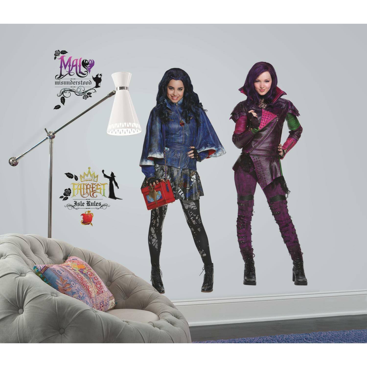 RoomMates Descendants Peel &#x26; Stick Wall Decals