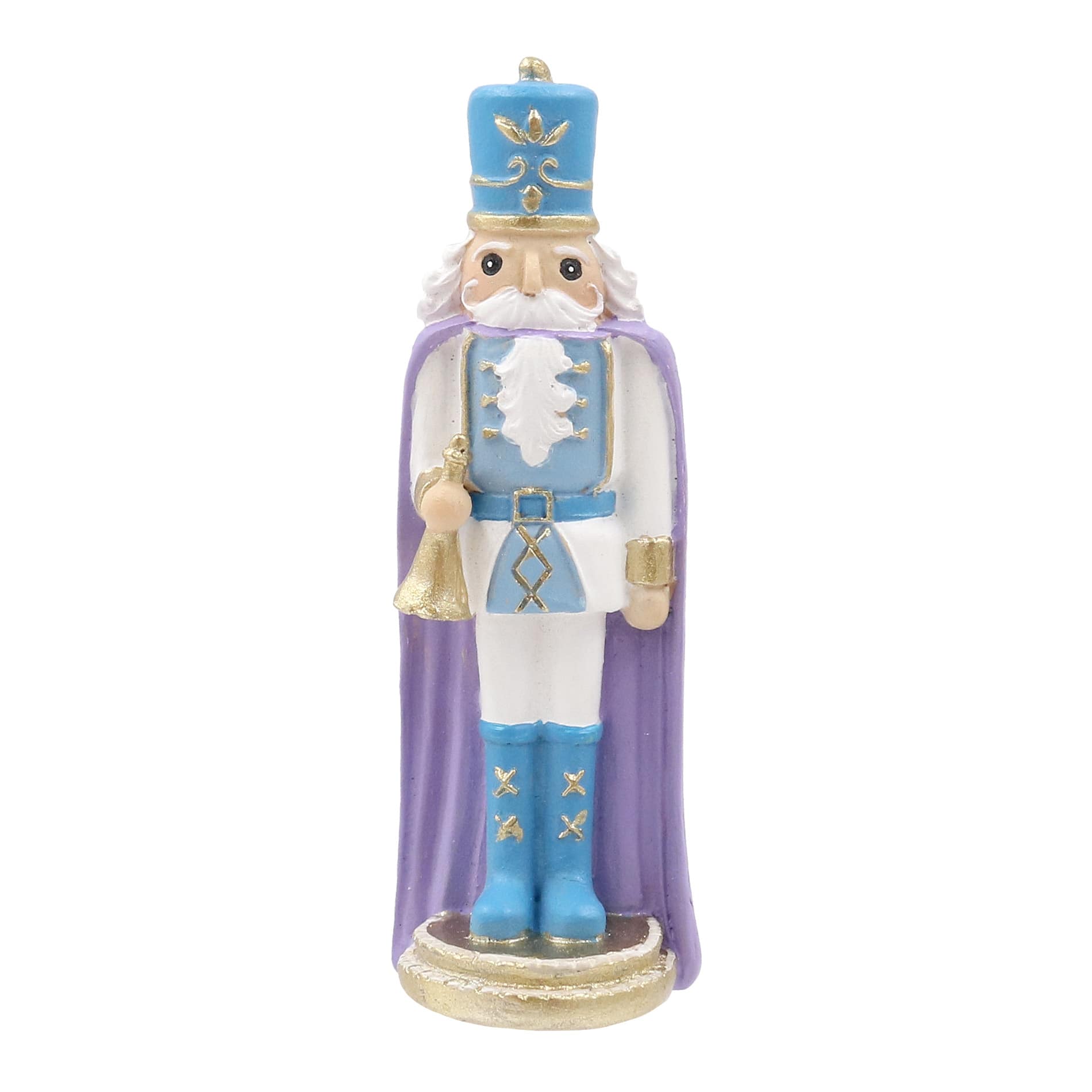 Mini Purple &#x26; Blue Nutcracker Decoration by Ashland&#xAE;