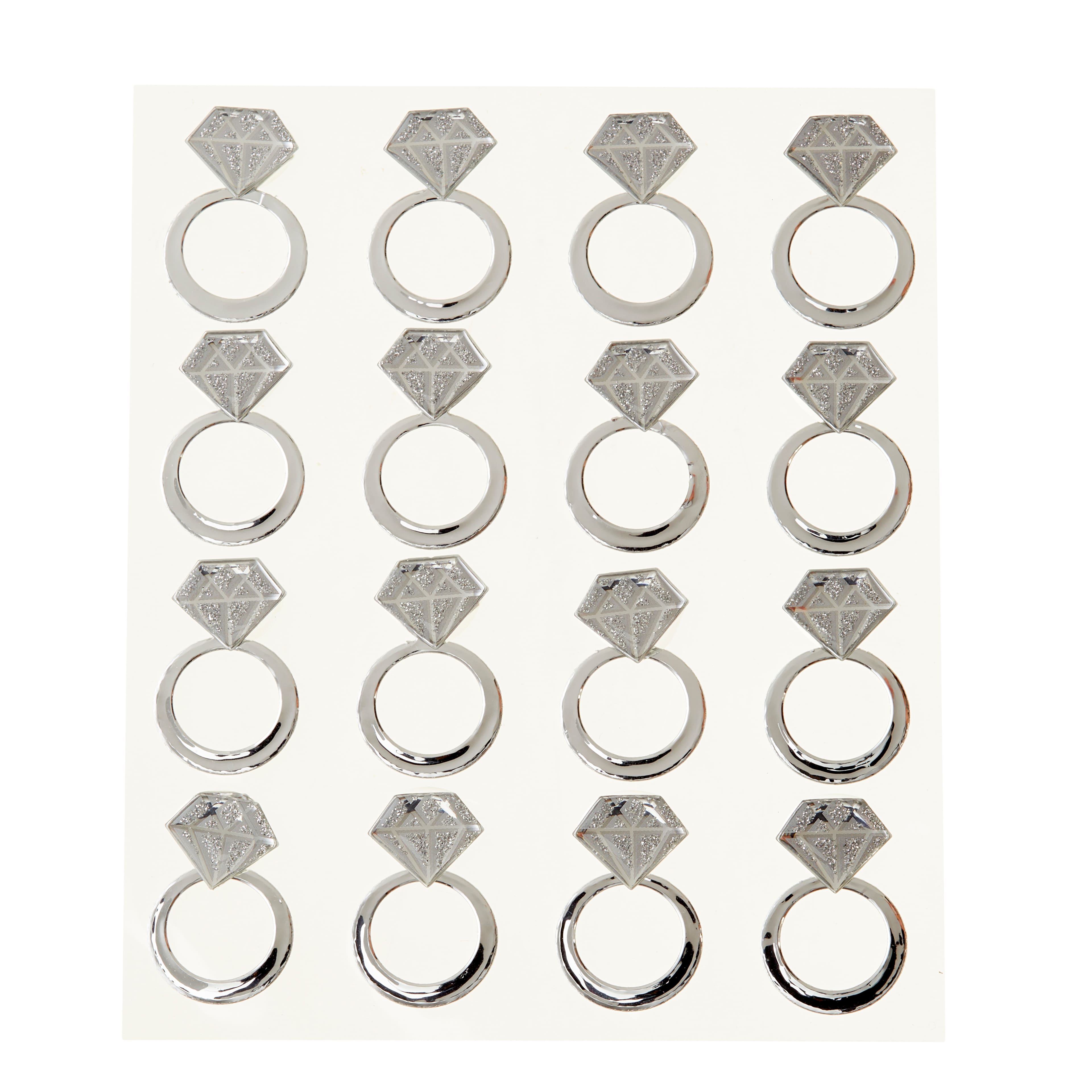 Wedding Ring Dimensional Stickers by Recollections™ Signature™