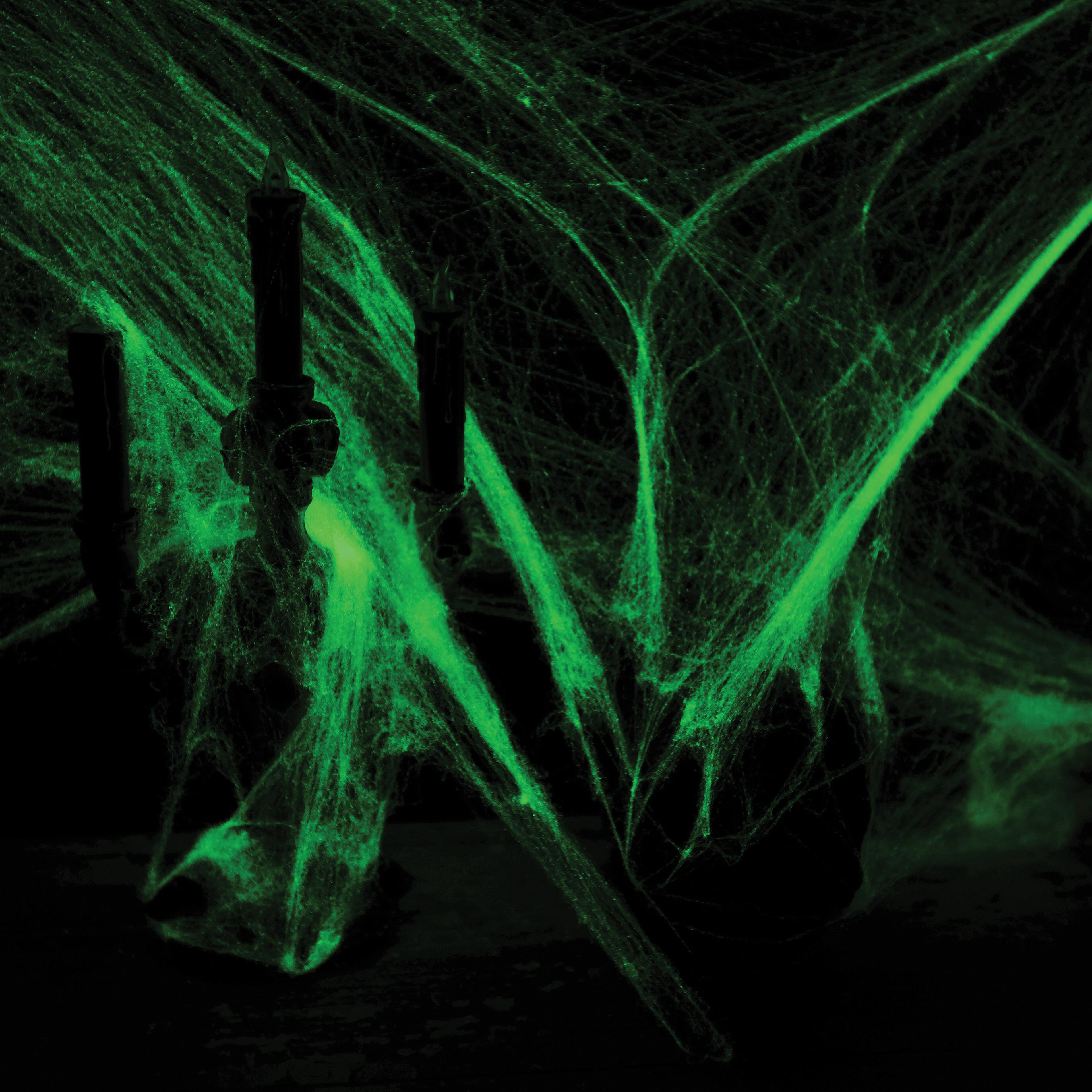 10ft. Glow-in-the-Dark Spider Web by Ashland®