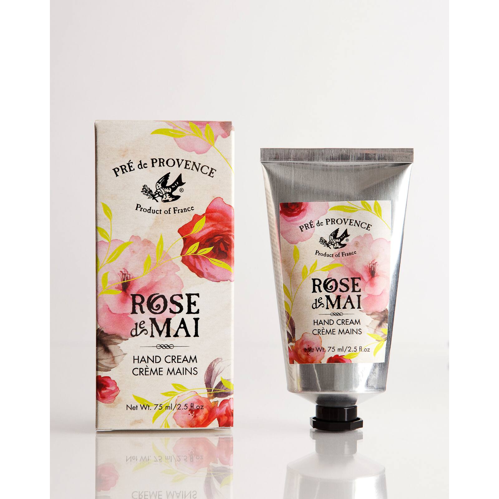 European Soaps Rose De Mai Hand Cream, 75mL