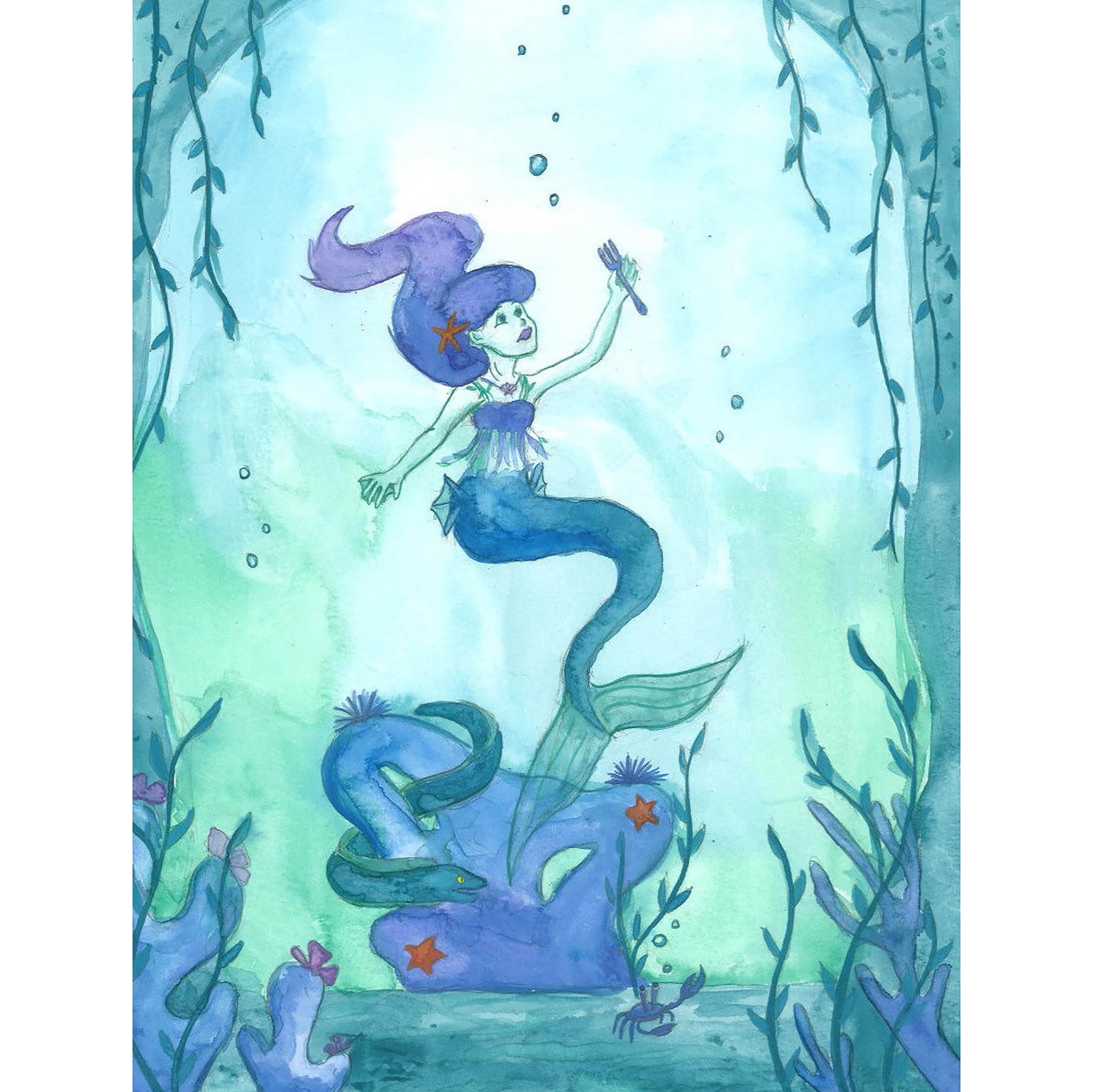 Mermaid Canvas Painting Kit