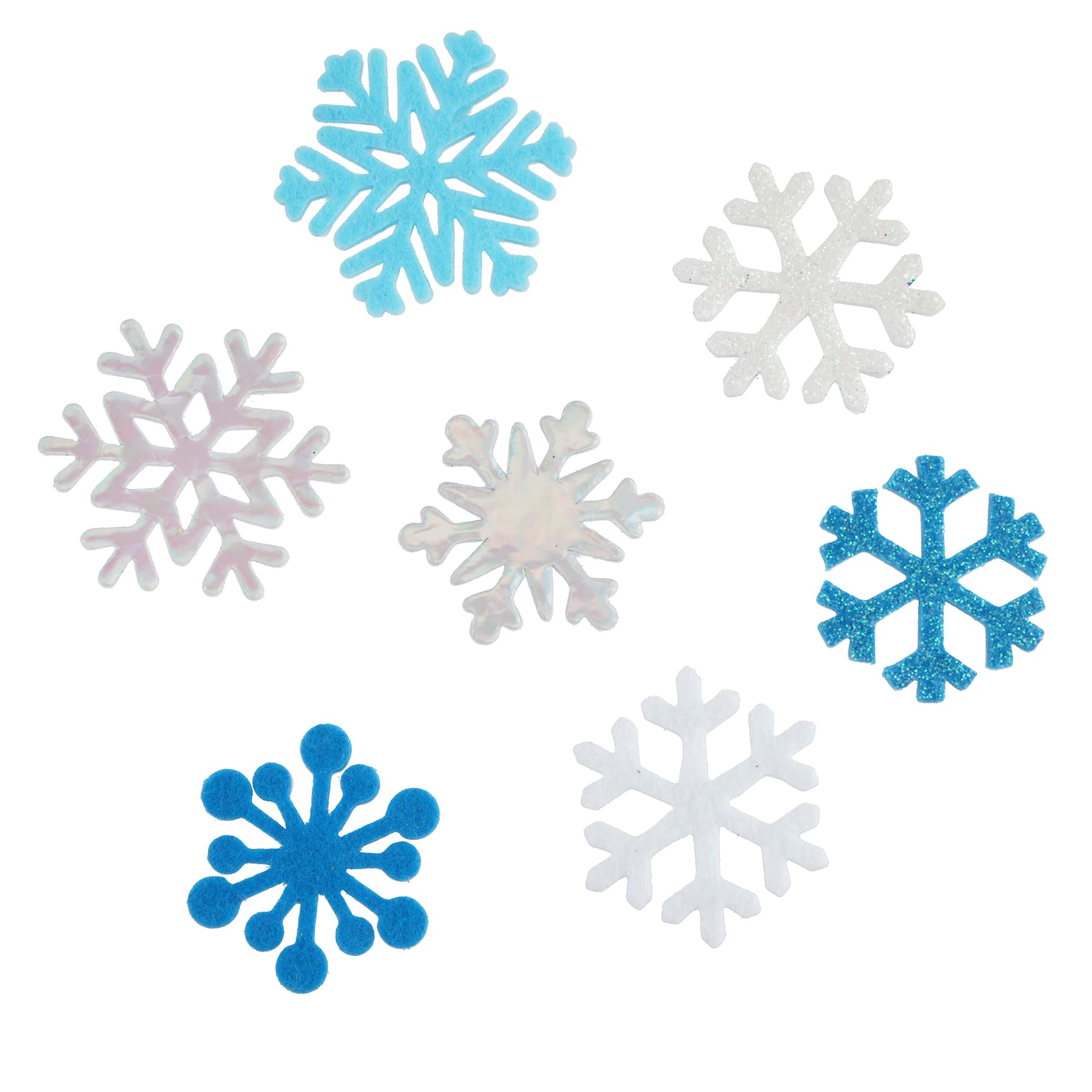 Snowflake Felt Stickers by Creatology&#x2122;