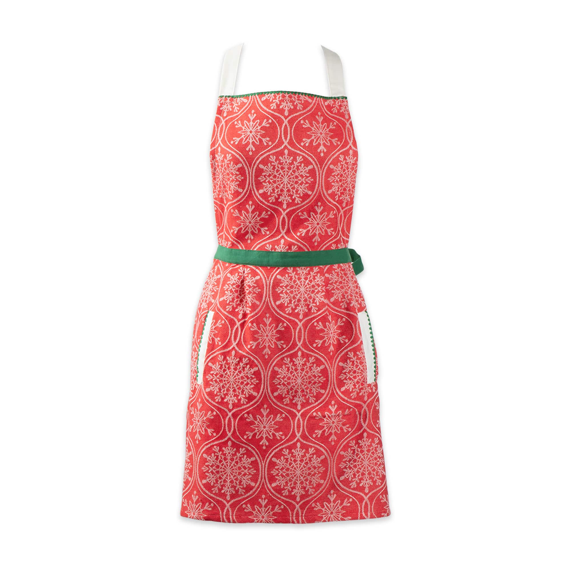 DII® Joyful Snowflakes Jacquard Collection Apron Michaels