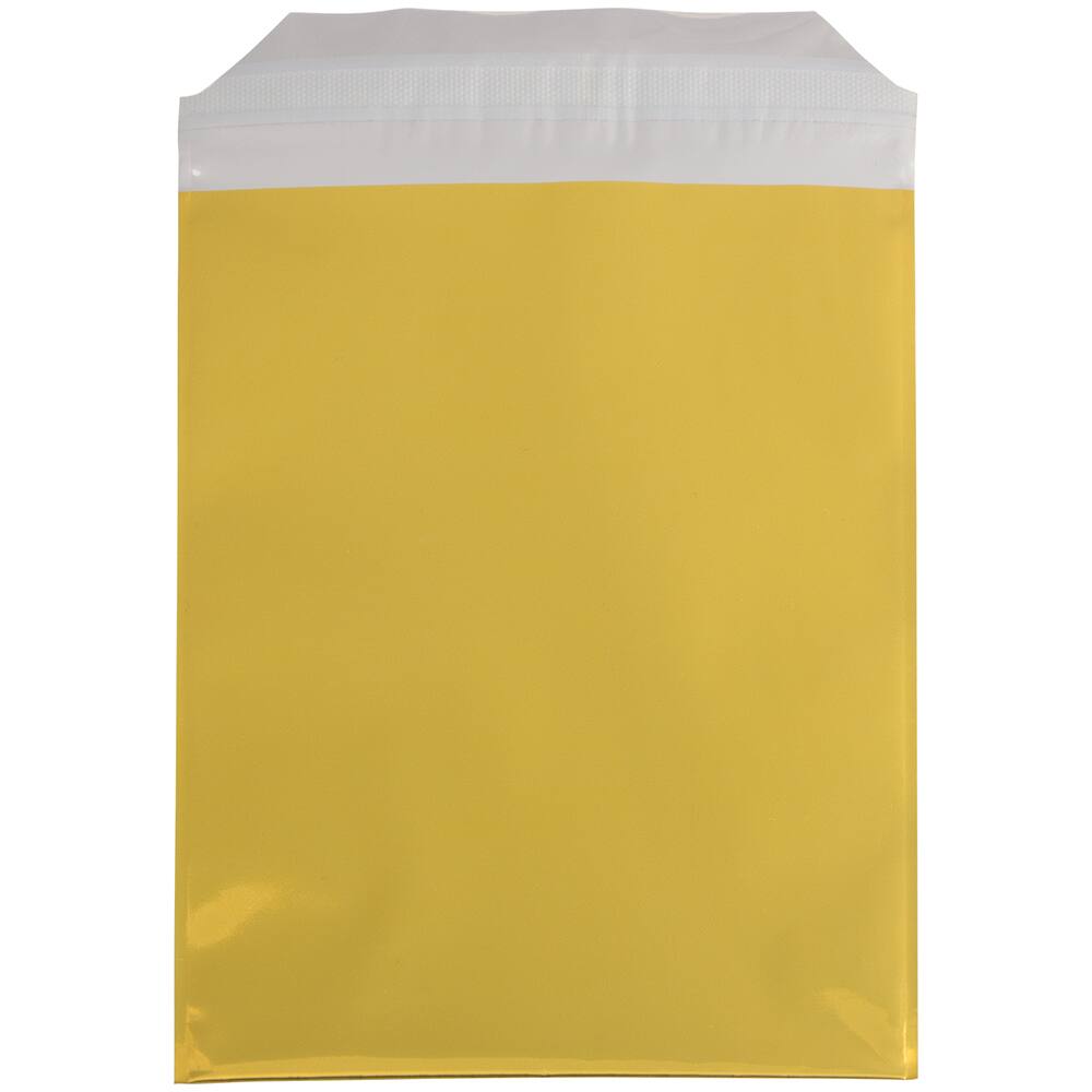 JAM Paper 6.25" x 7.875" Open End Foil Envelopes with Self Adhesive Closure, 25ct.