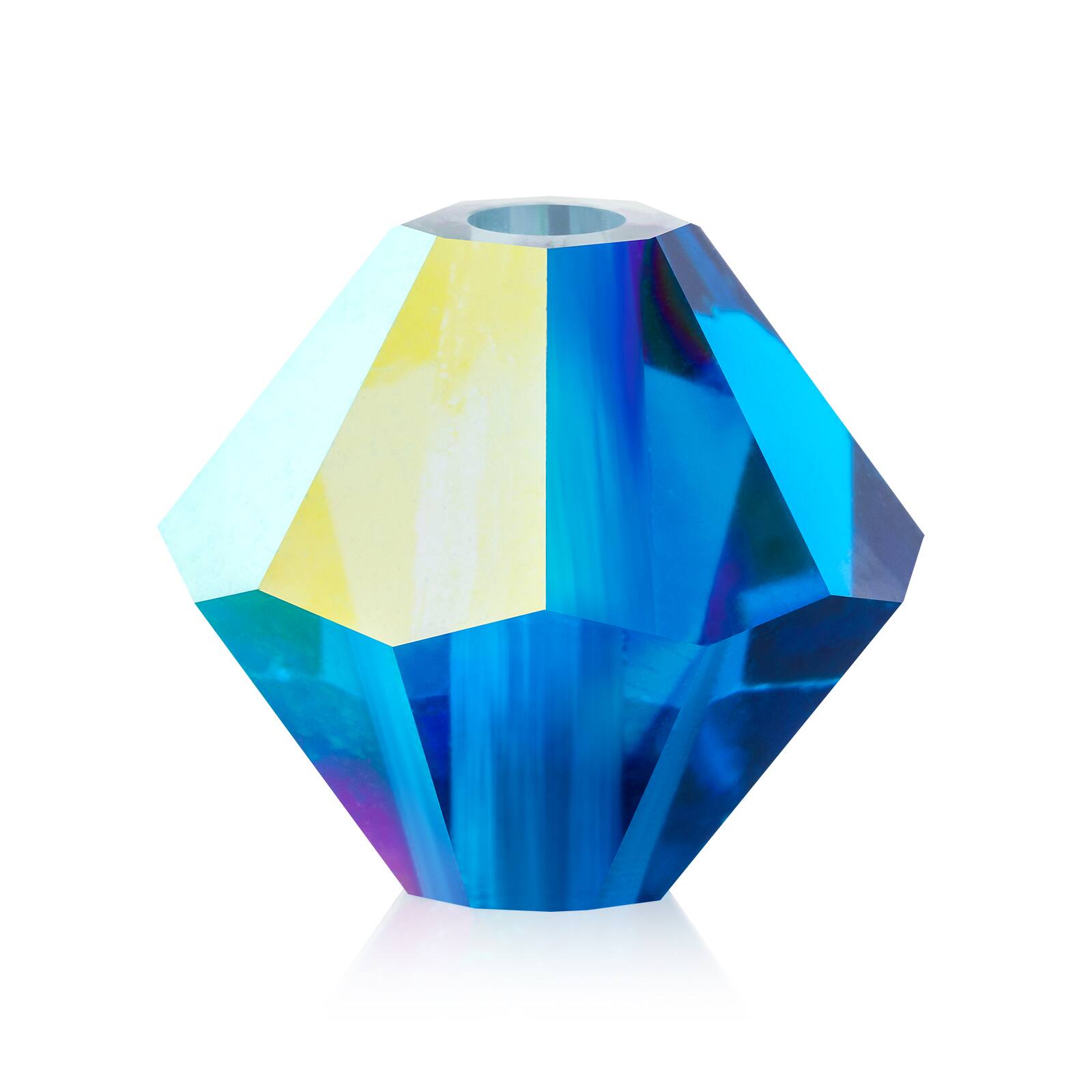 John Bead PRECIOSA 6mm Czech Crystal Bicone Beads, 36ct.