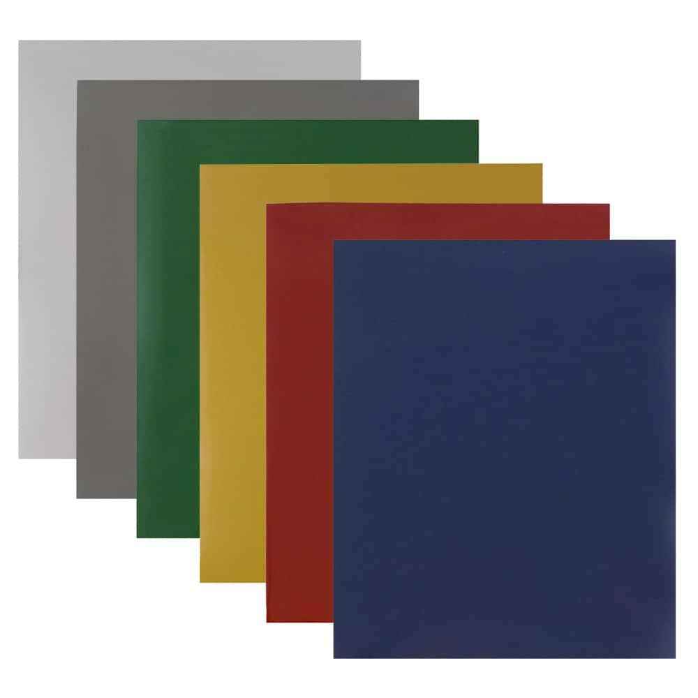 JAM Paper Laid Back Glossy Laminated Two Pocket Folders, 6ct. | Michaels