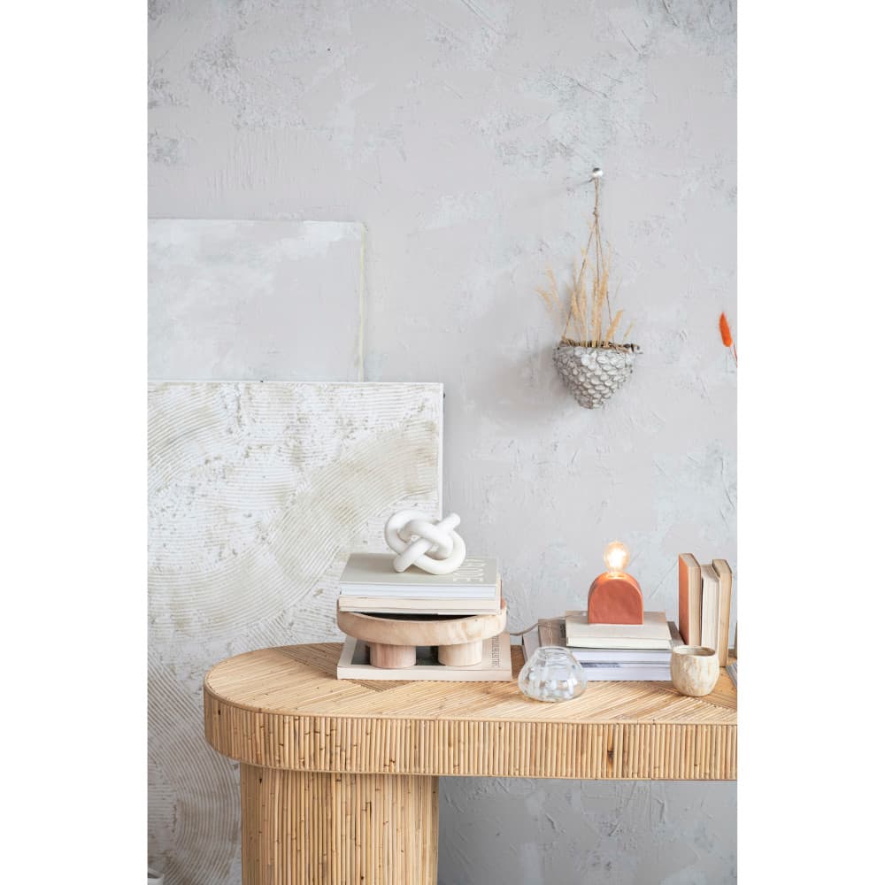 Hello Honey® 6" White Decorative Interlocking Marble Chain with 3 Links