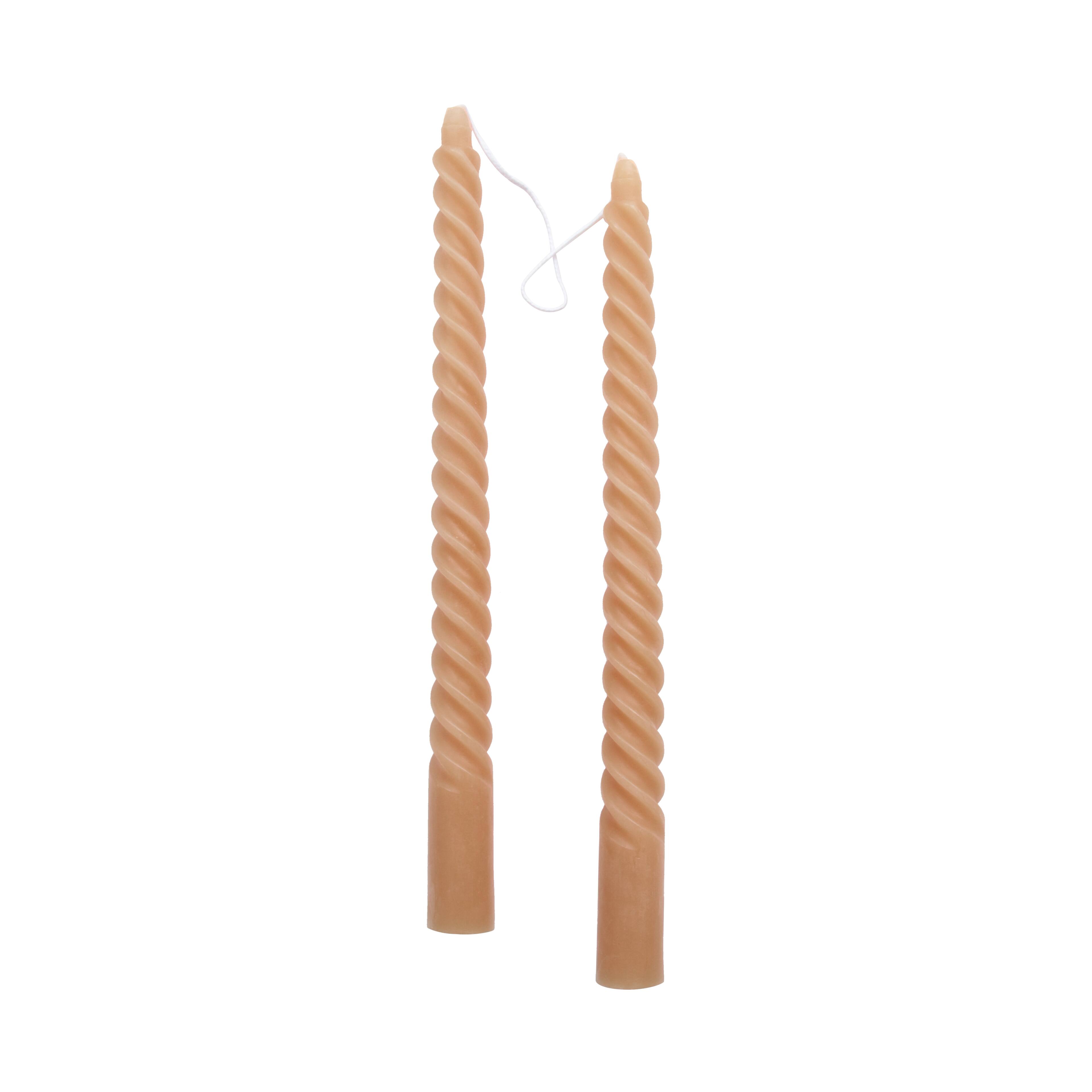10&#x22; Twist Taper Candles, 2ct. by Ashland&#xAE;