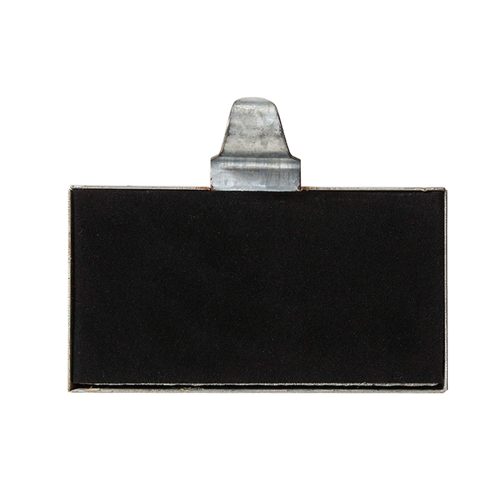 Glitzhome® 7" Galvanized House Stocking Holder Set