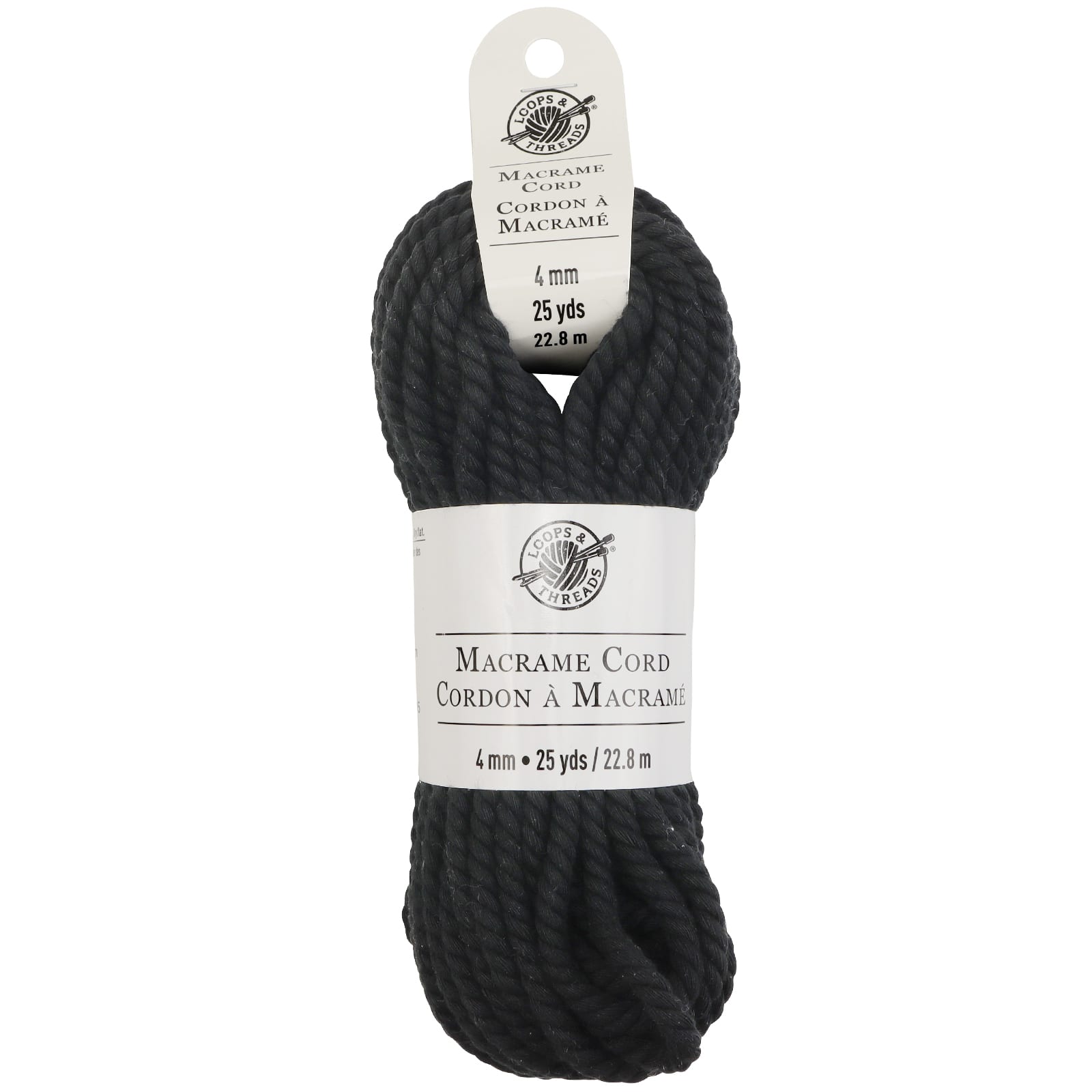 Macramé Cotton Cord by Loops & Threads