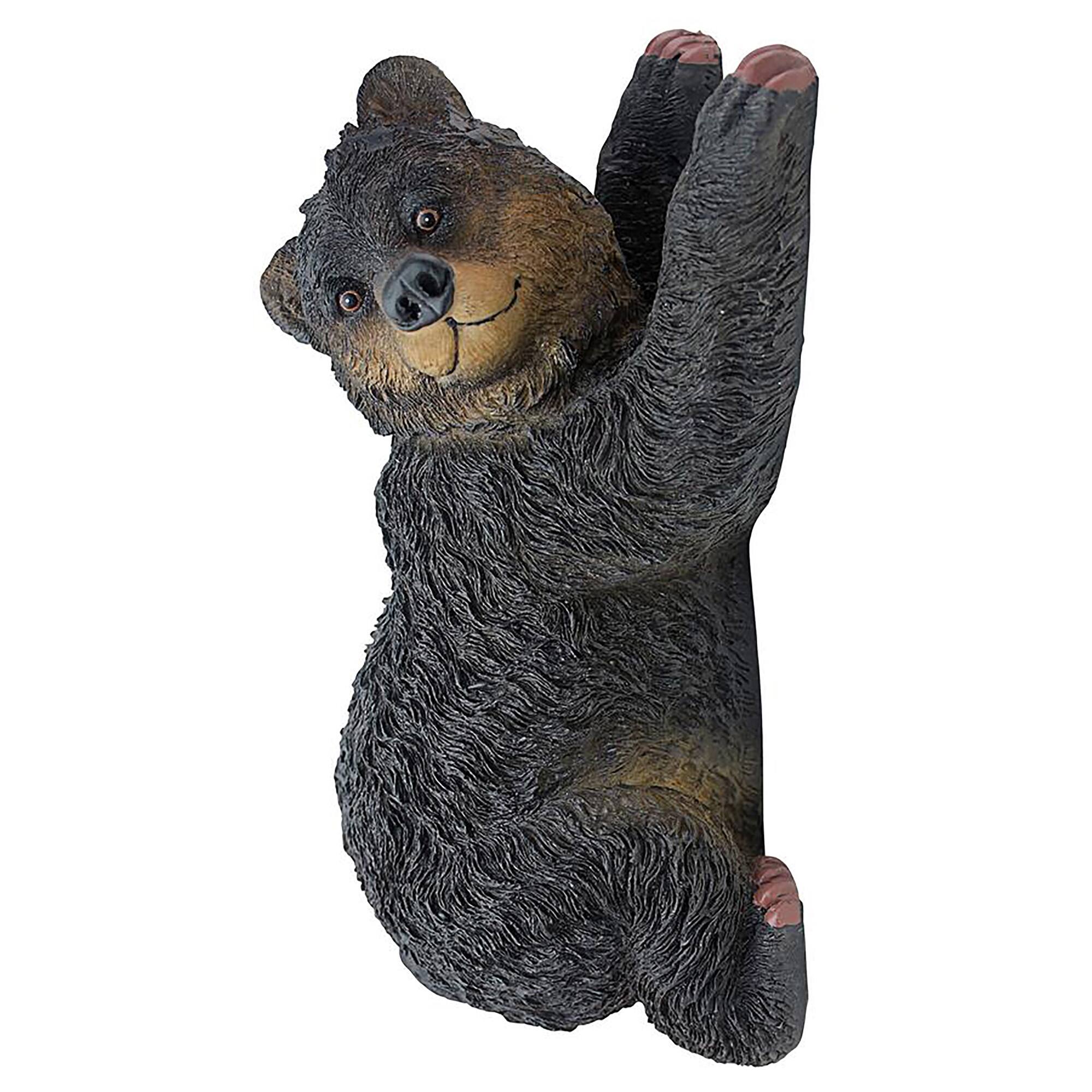 Design Toscano 13" Yonva the Climbing Bear Sculpture