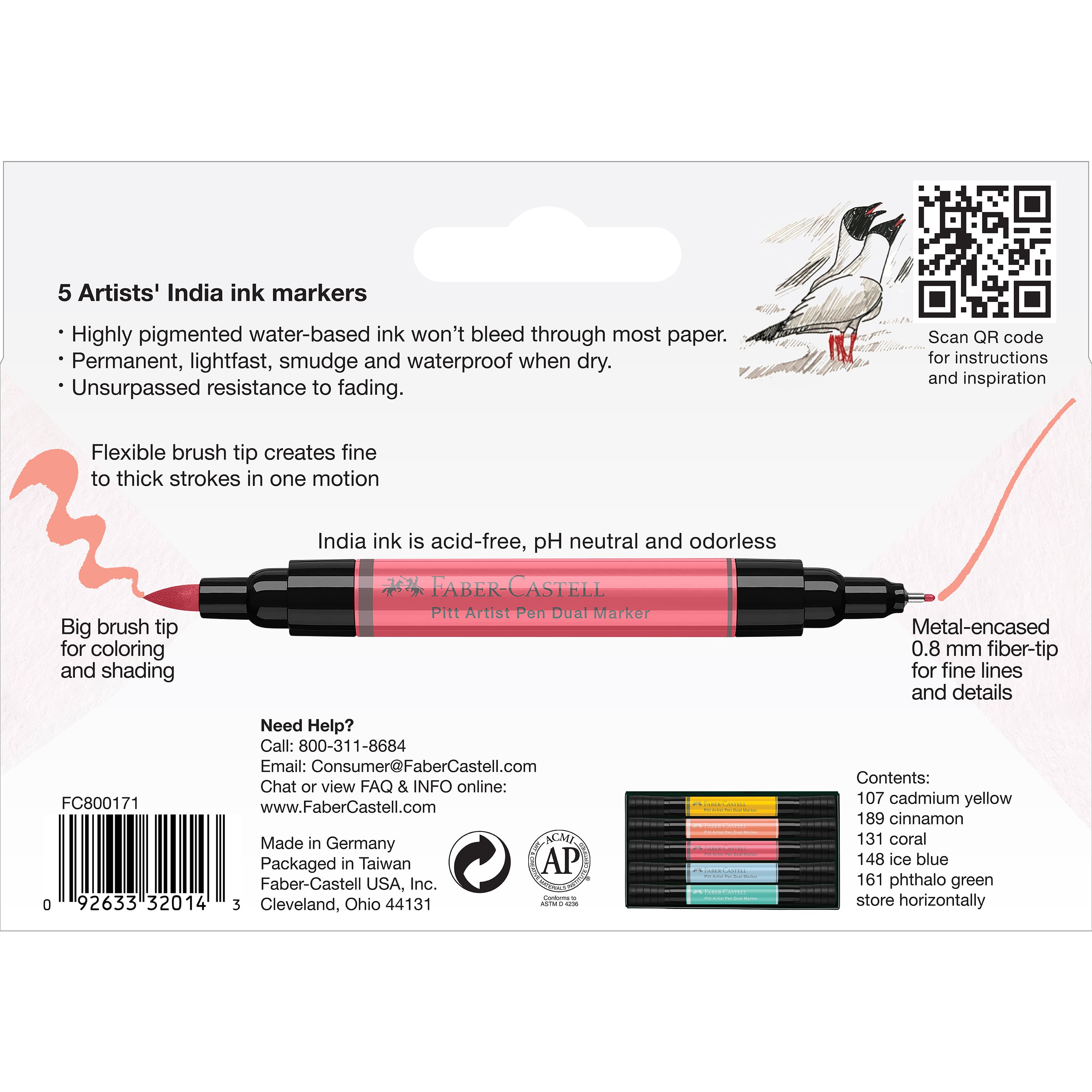 Faber-Castell&#xAE; Pitt Artist Pen&#xAE; Dual Markers