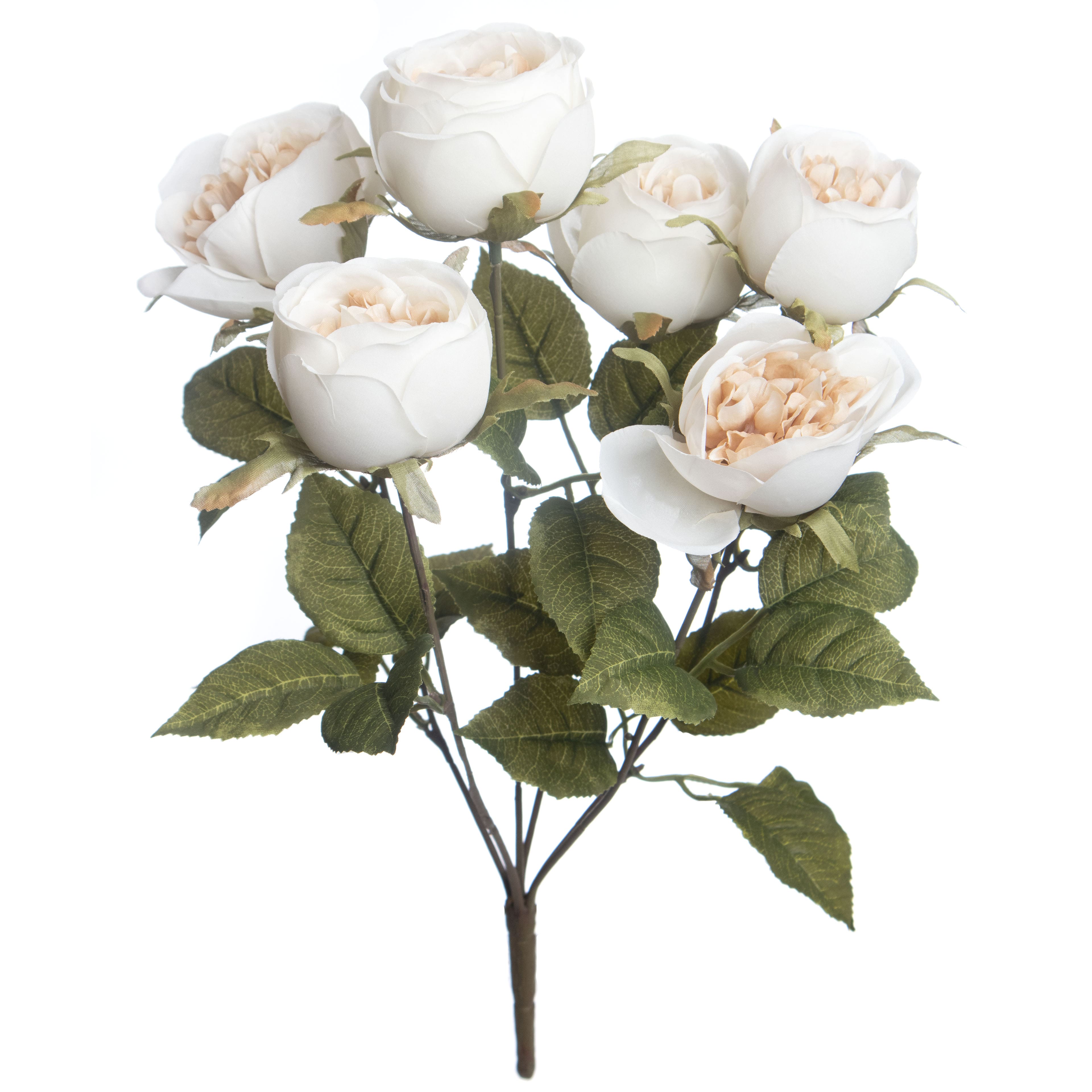 17&#x22; Cream Rose Water Resistant Bush by Ashland&#xAE;