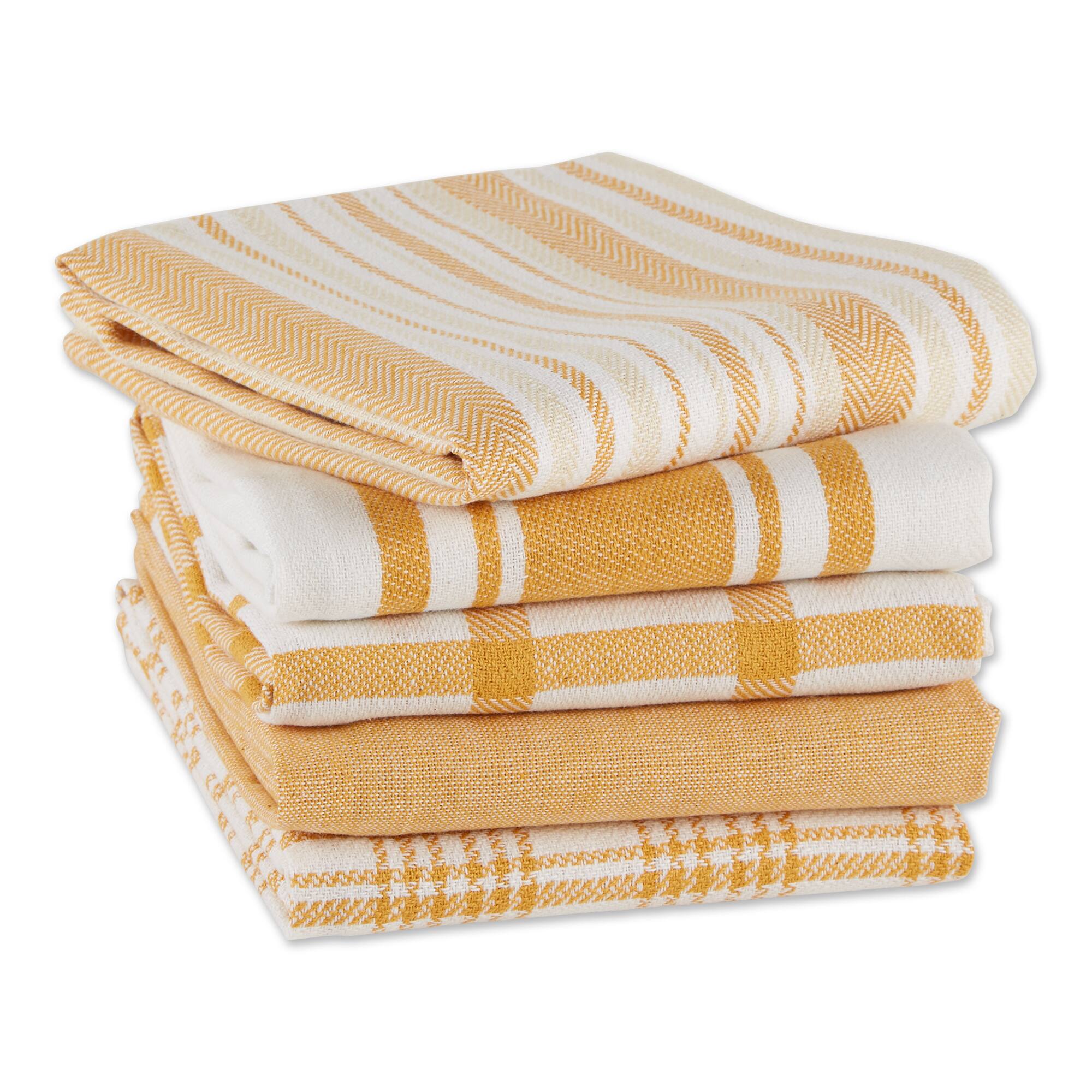 DII&#xAE; Woven Dish Towels, 5ct.