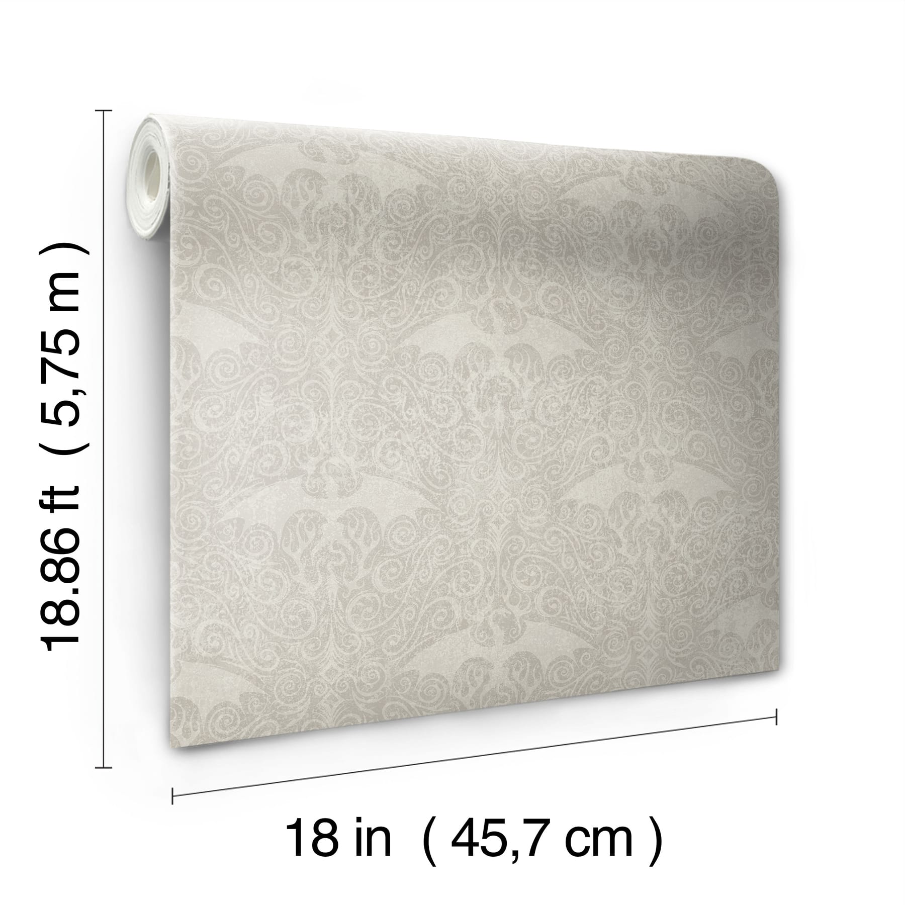 RoomMates Cream House Of The Dragon™ Peel & Stick Wallpaper