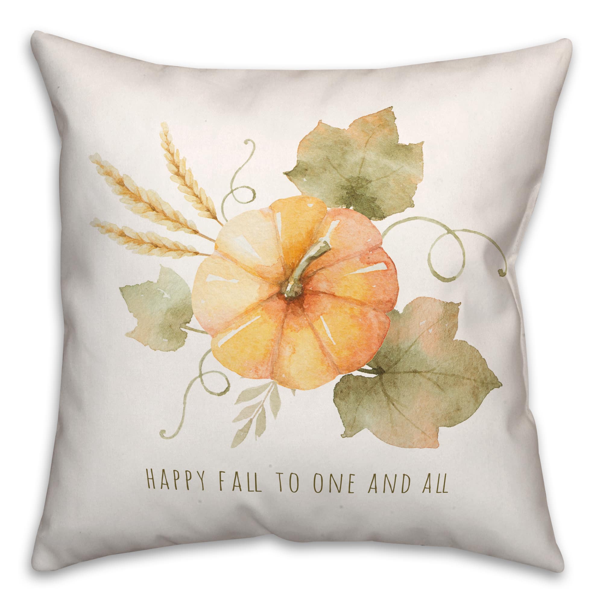 happy fall pillow
