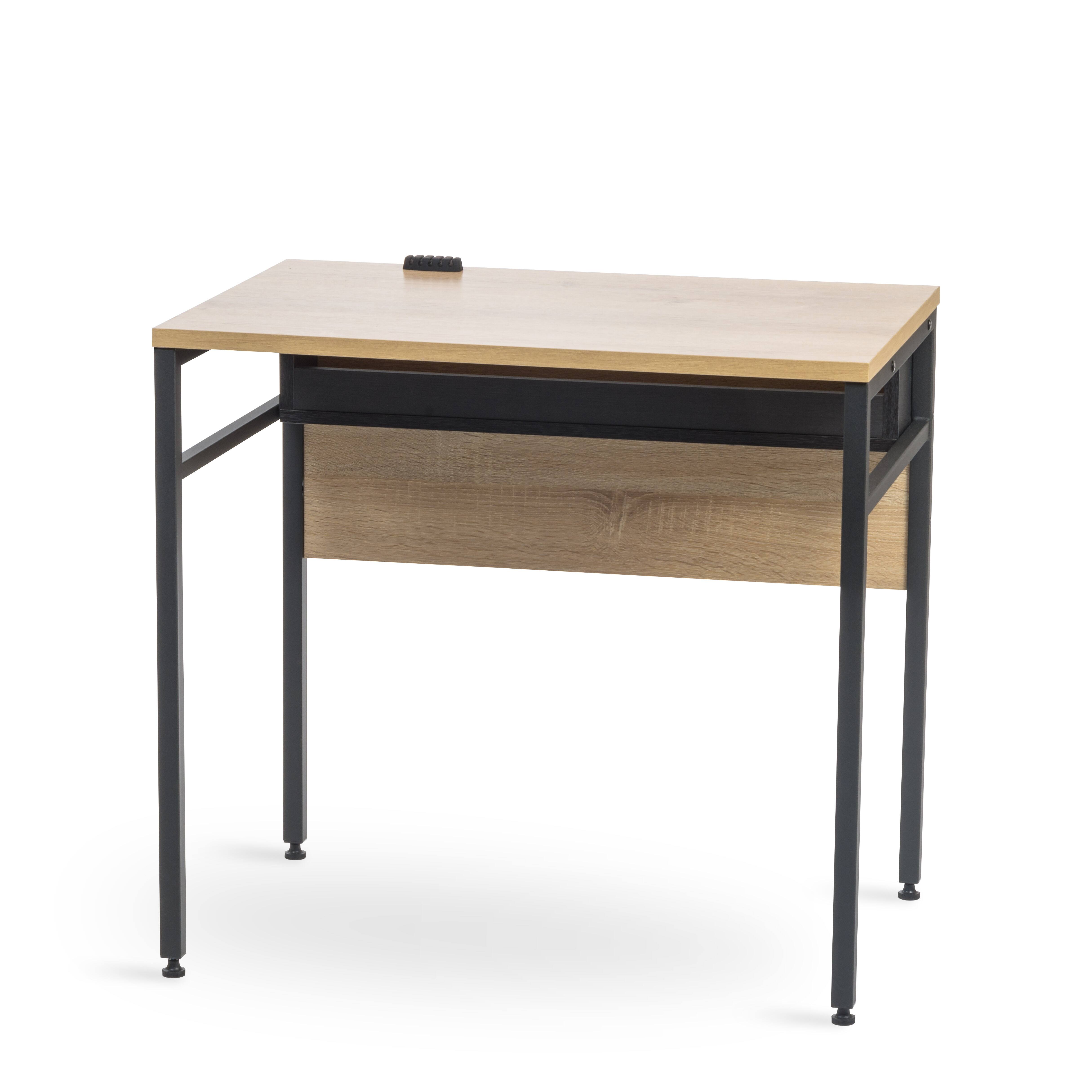 Iris&#xAE; Rustic Brown Computer Desk