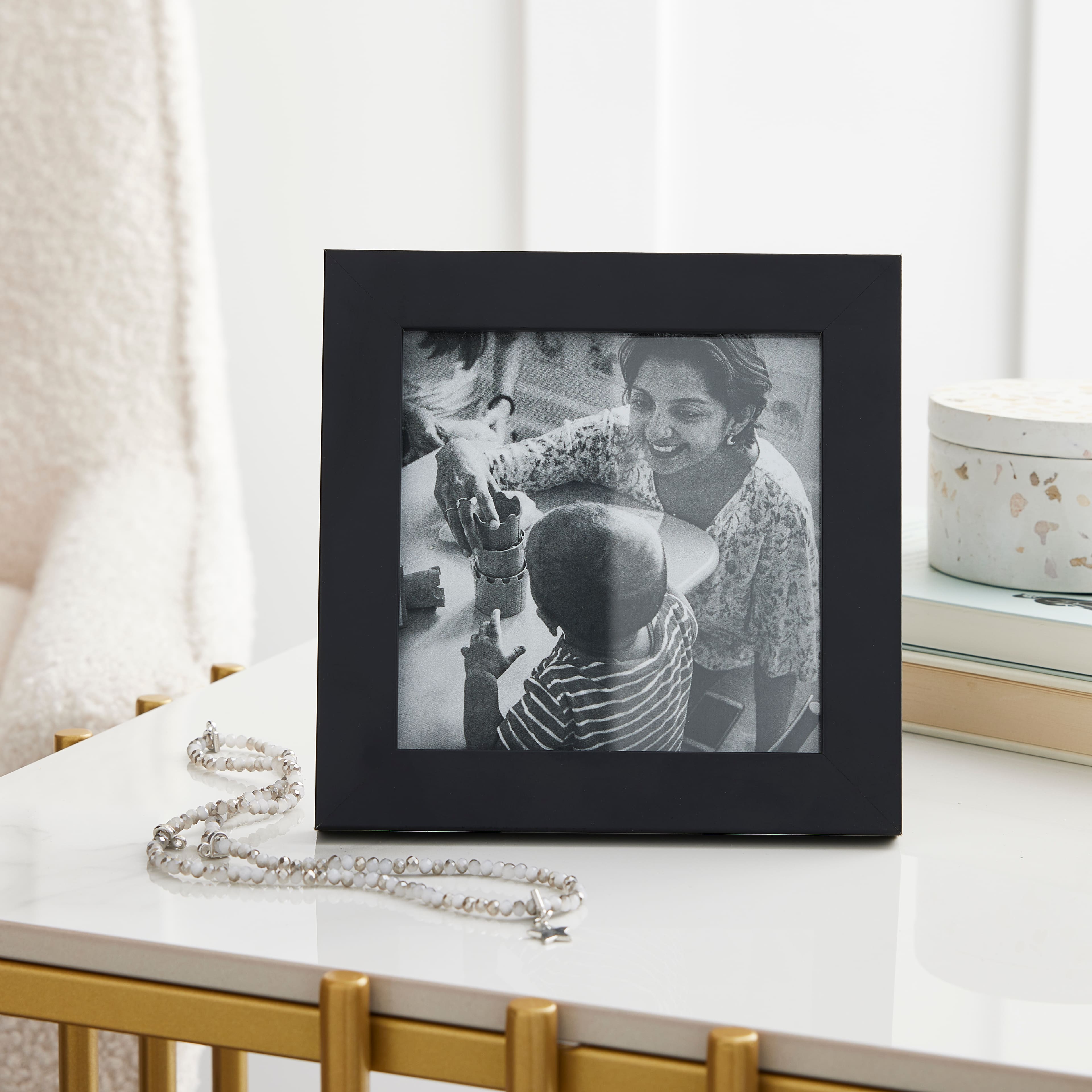 12 Pack: Black Linear Frame, Simply Essentials&#x2122; by Studio D&#xE9;cor&#xAE;
