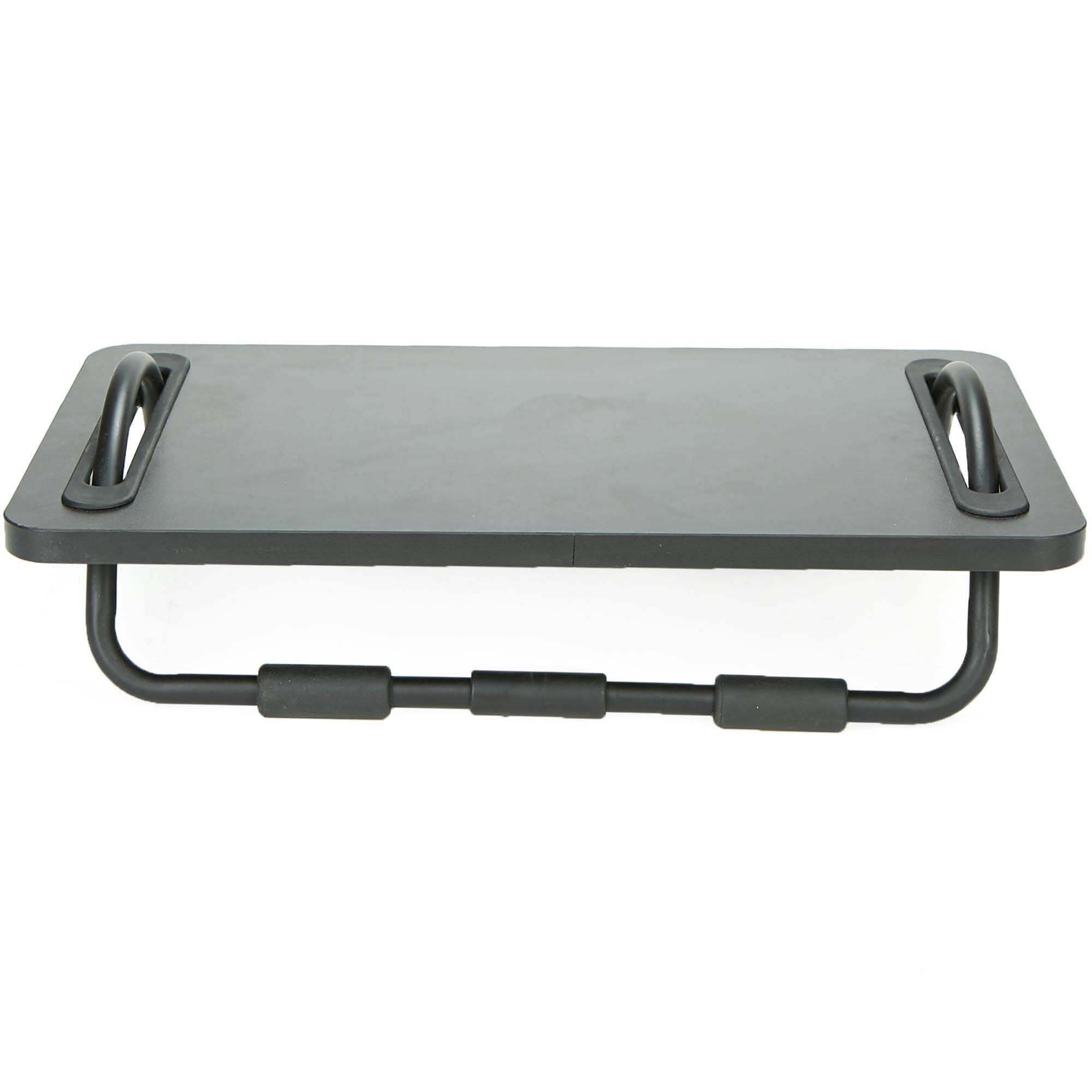 Mind Reader Black Tilting Ergonomic Foot Rest