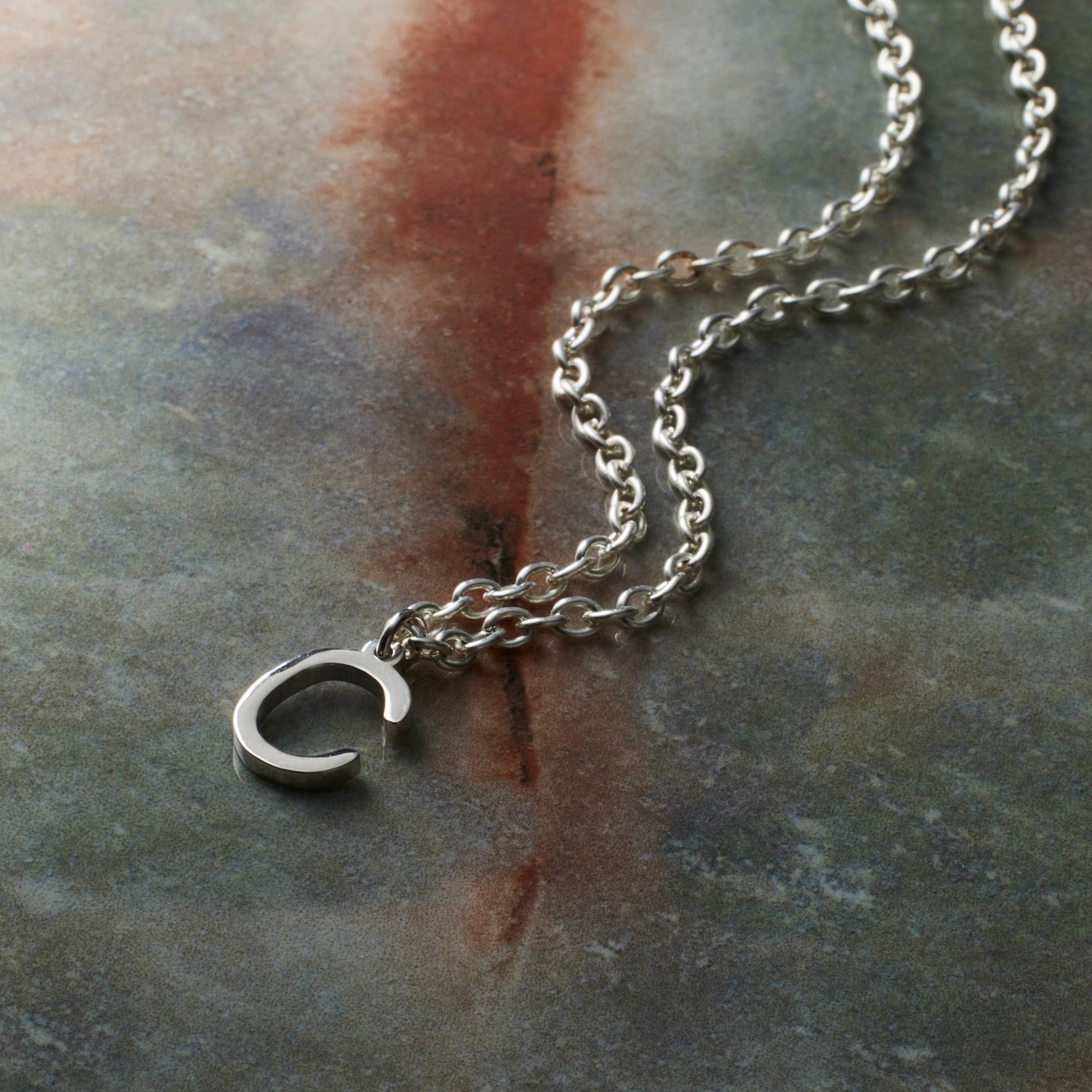 12 Pack: Sterling Silver Alphabet Charm by Bead Landing™