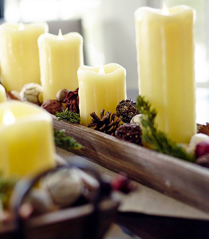 Wooden Tray Set with Handles