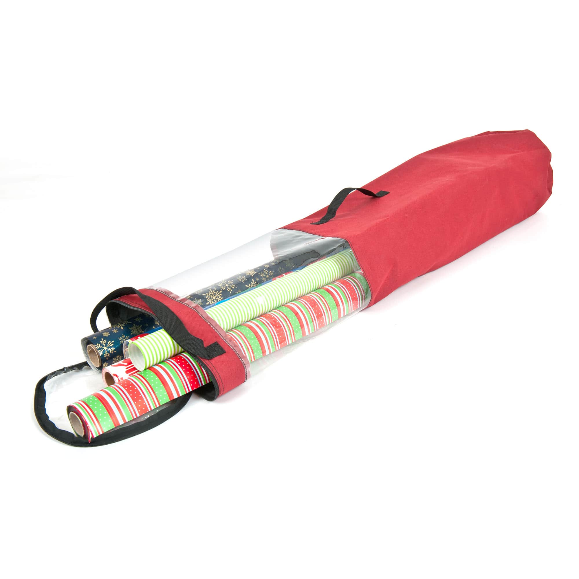 Santa&#x27;s Bag Christmas Wrapping Paper Storage Container