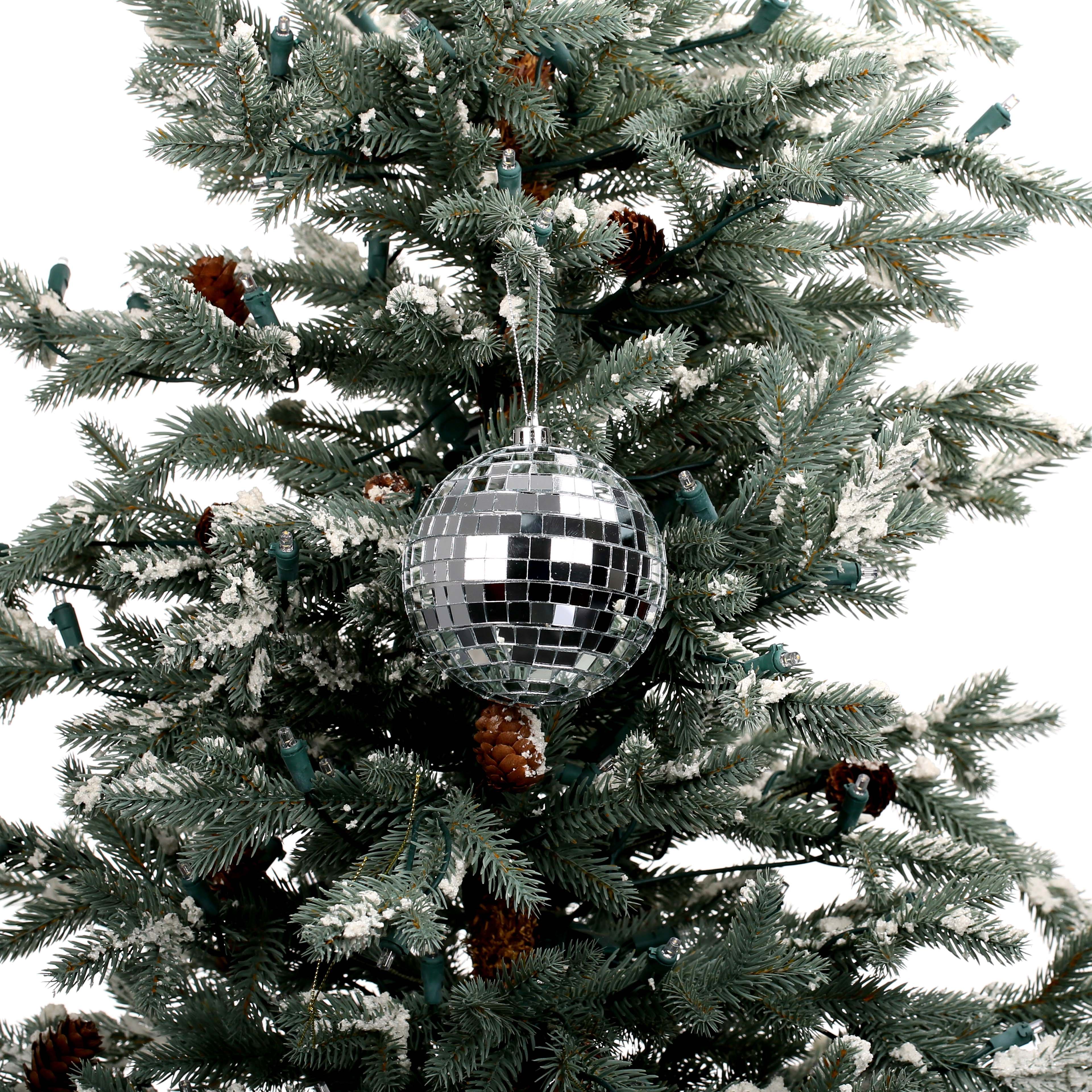 2 Pack 4" Mirror Disco Ball Ornaments by Ashland