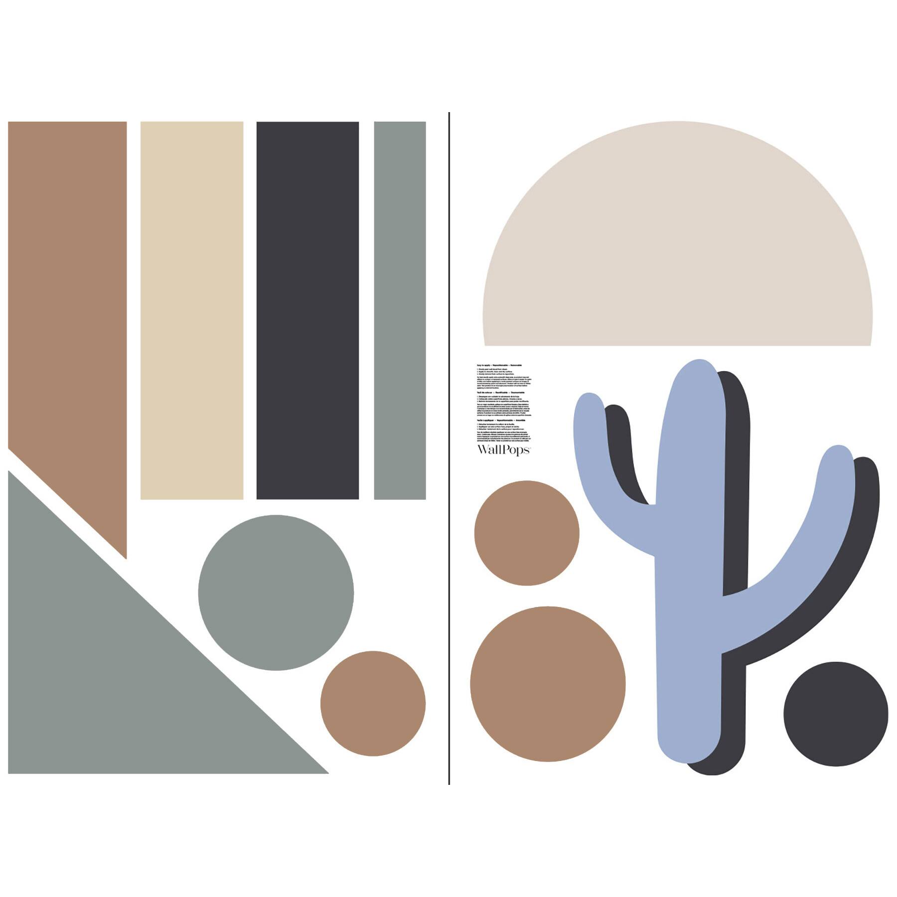 WallPops Very Gay Paint Rancher&#x27;s Dressin&#x27; Modular Mural Peel &#x26; Stick Wall Decals