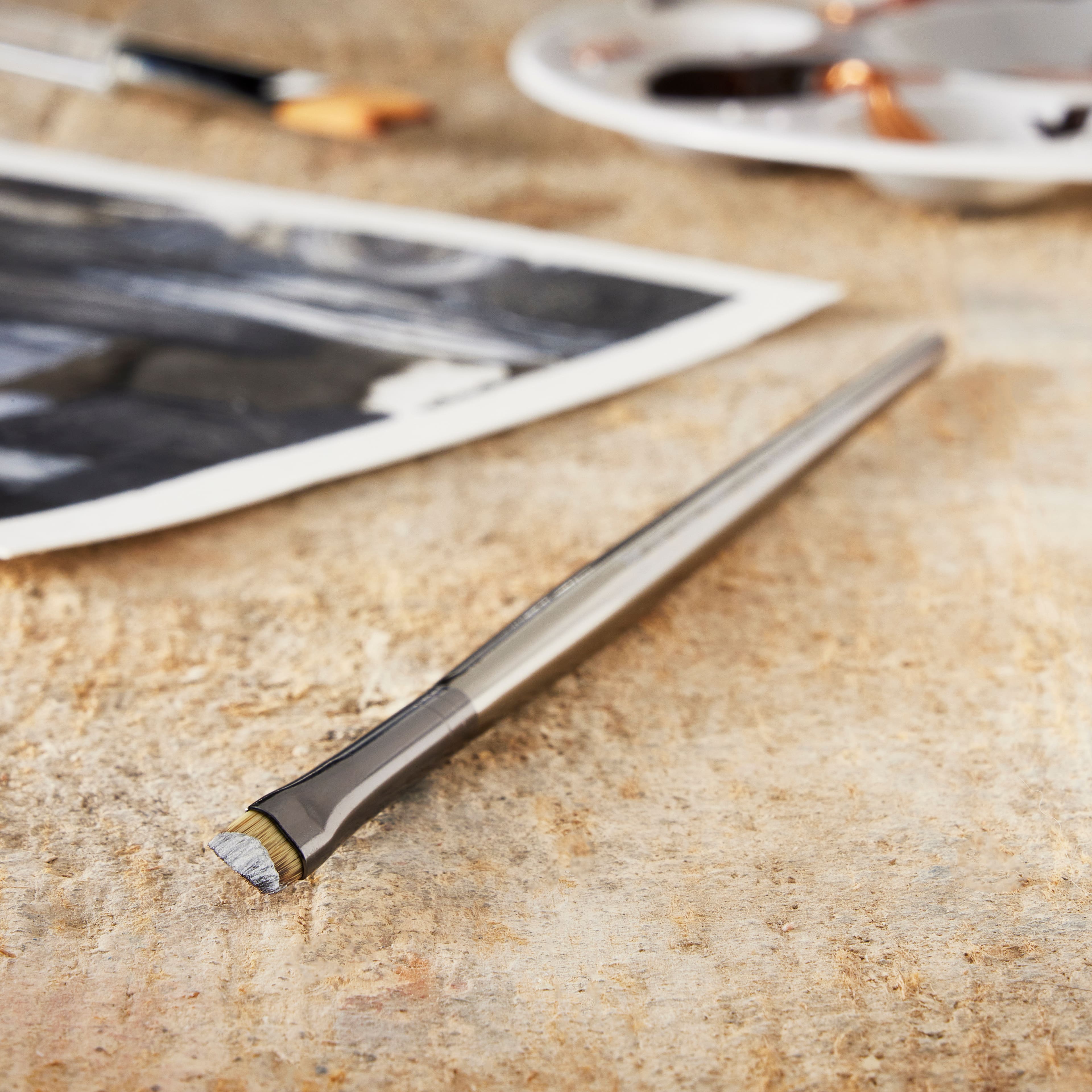 12 Pack: Zen™ Series 93 Short Handle Angular Brush