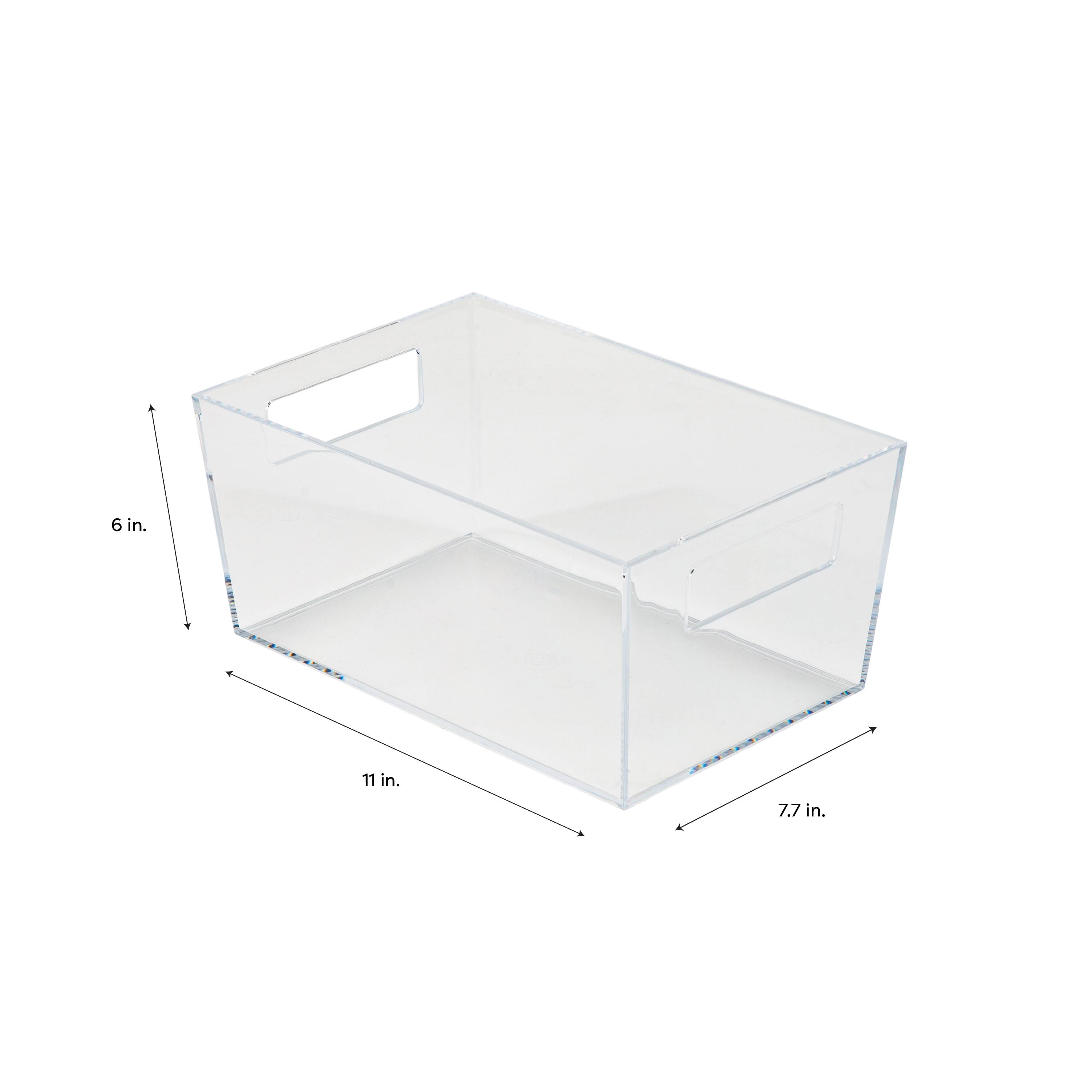 Simplify 9 Small Clear Storage Bin