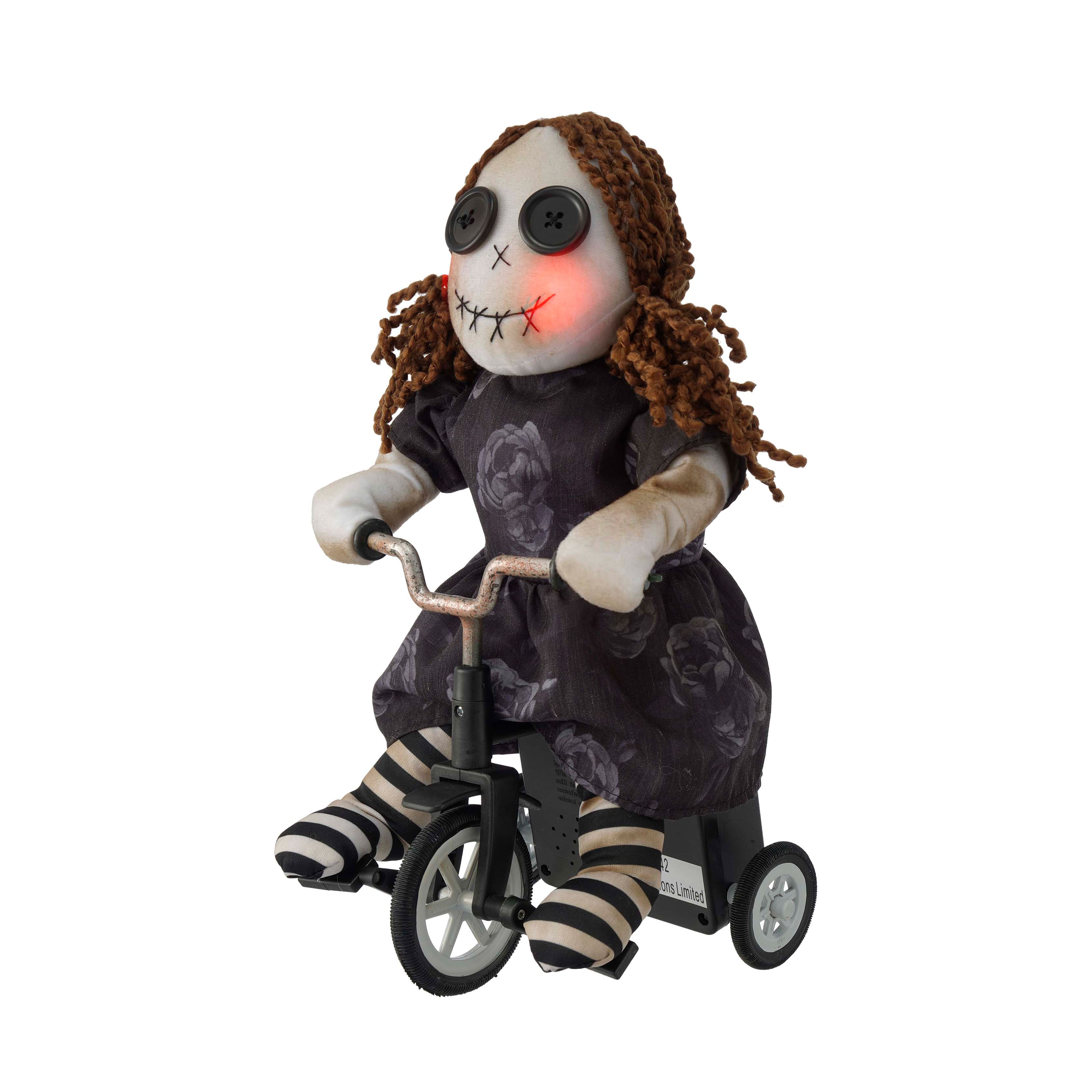 11&#x22; Animated Rag Doll on Tricycle by Ashland&#xAE;