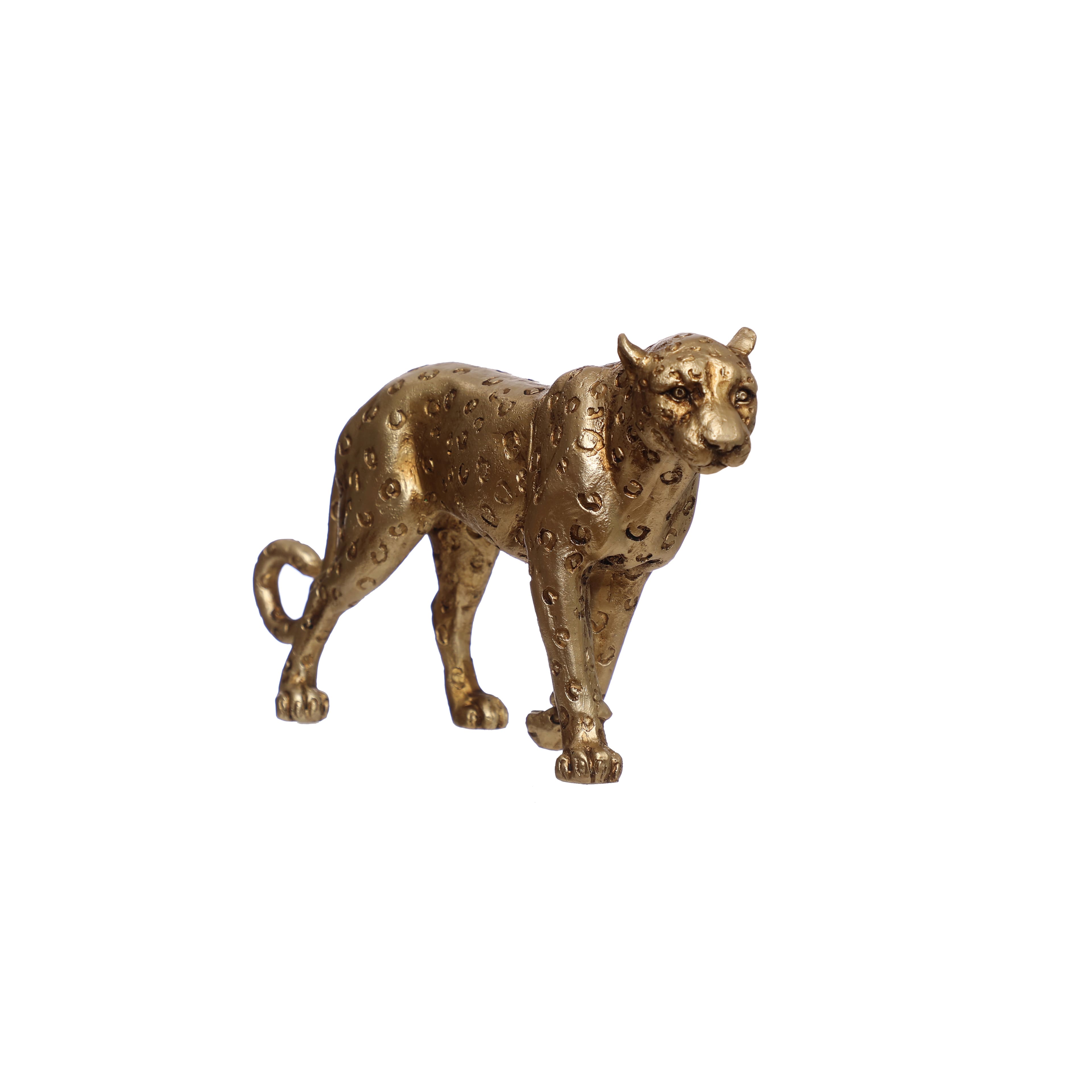 10.5&#x22; Gold Leopard Tabletop D&#xE9;cor by Ashland&#xAE;