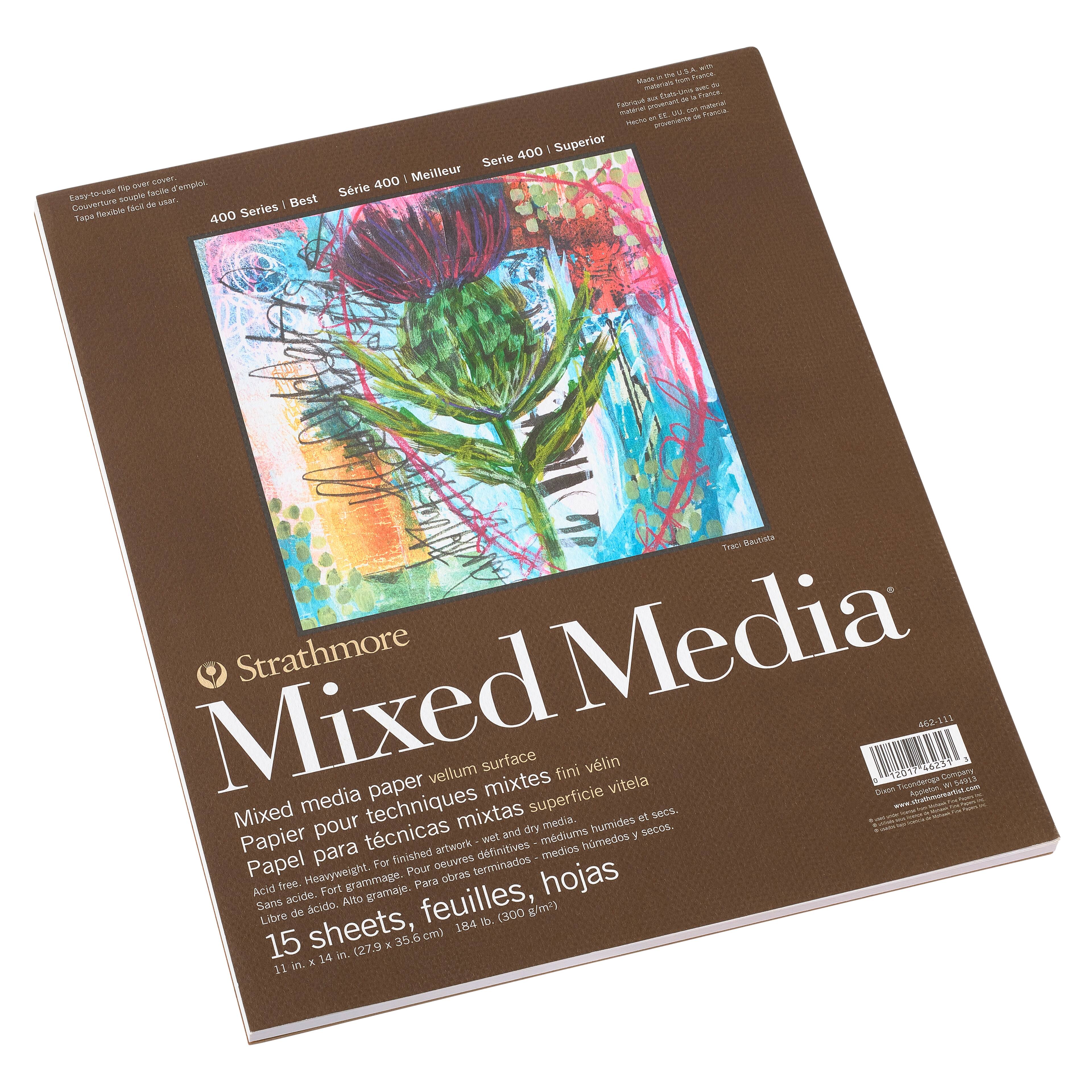 12 Pack: Strathmore® 400 Series Mixed Media Paper Pad