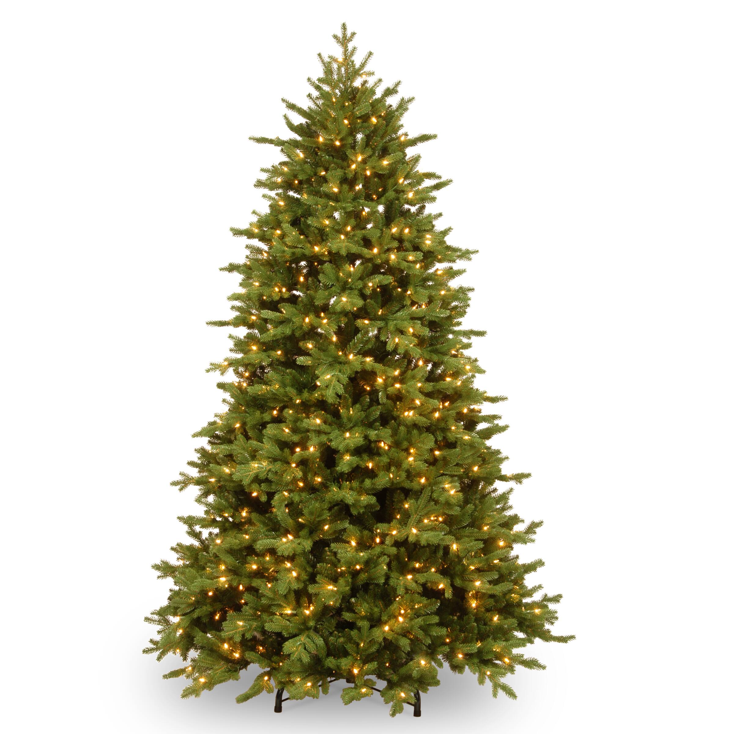7.5ft. Pre-Lit PowerConnect™ Princeton Deluxe Fraser Fir Artificial Christmas Tree, Dual Color® LED Lights