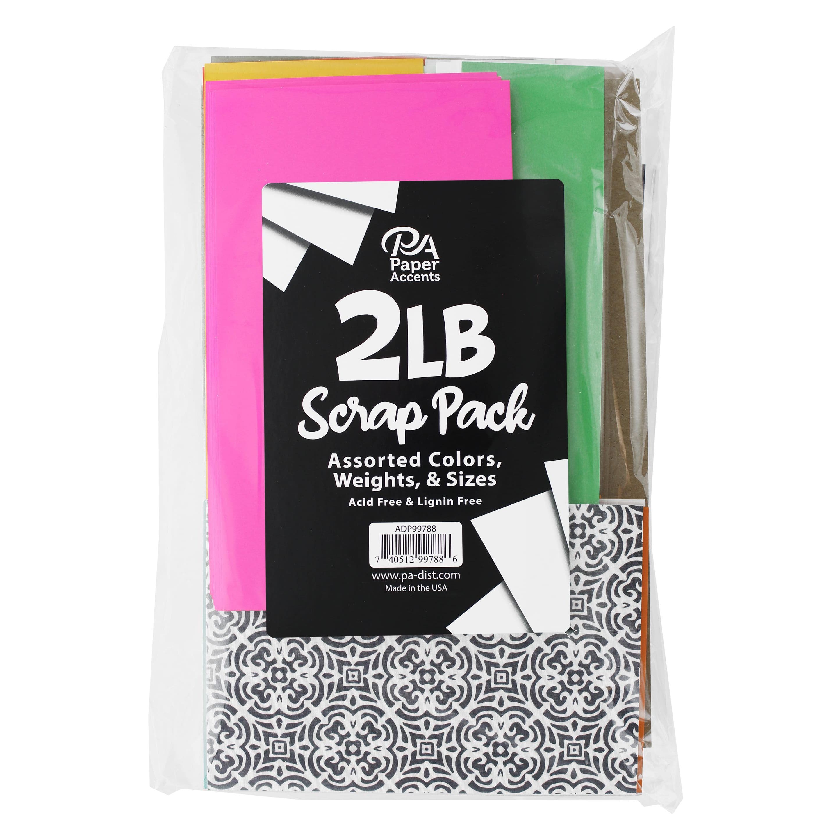 PA Paper™ Accents 2lb. Scrap Paper Variety Pack