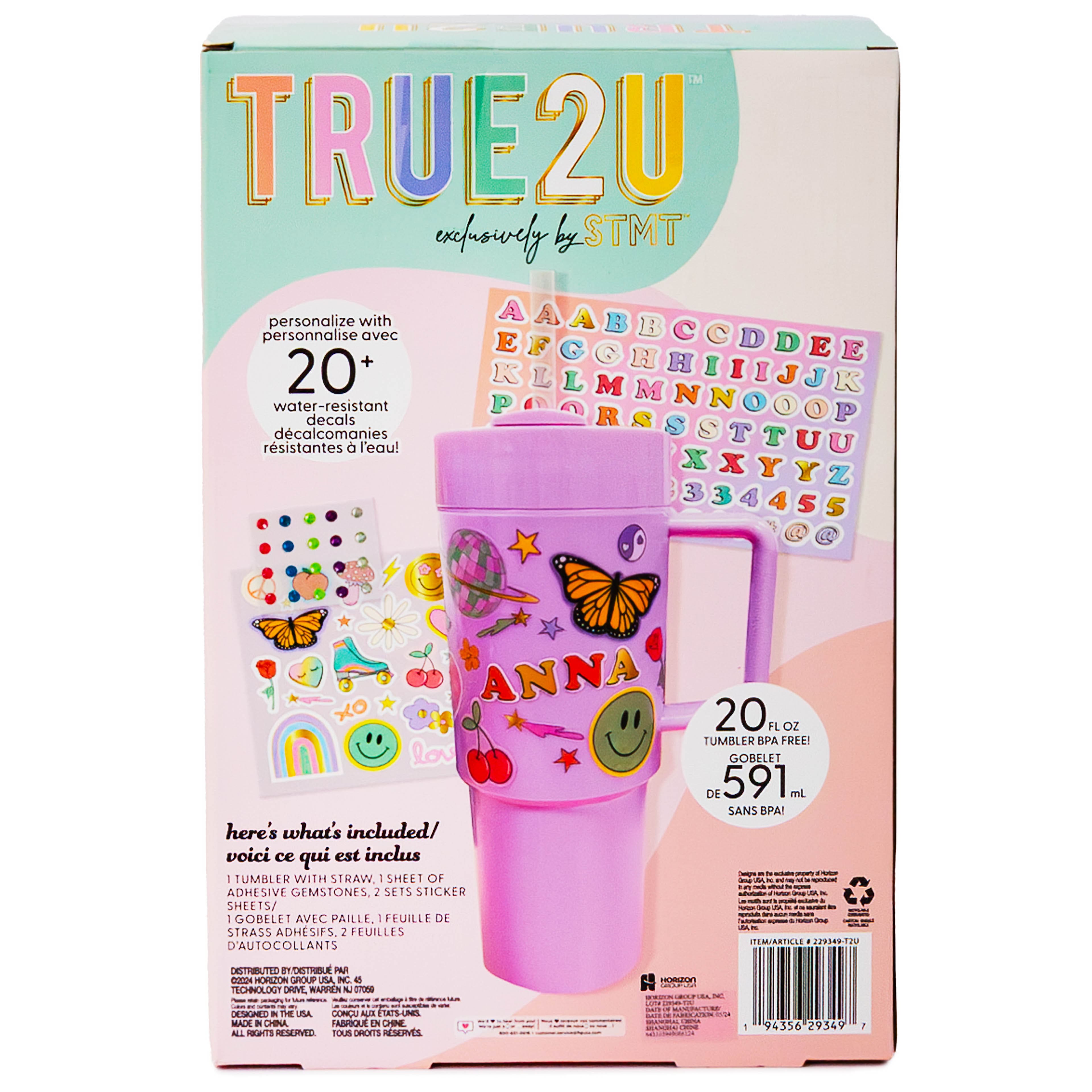 STMT™ True2U™ Decorate Your Own Trendy Tumbler