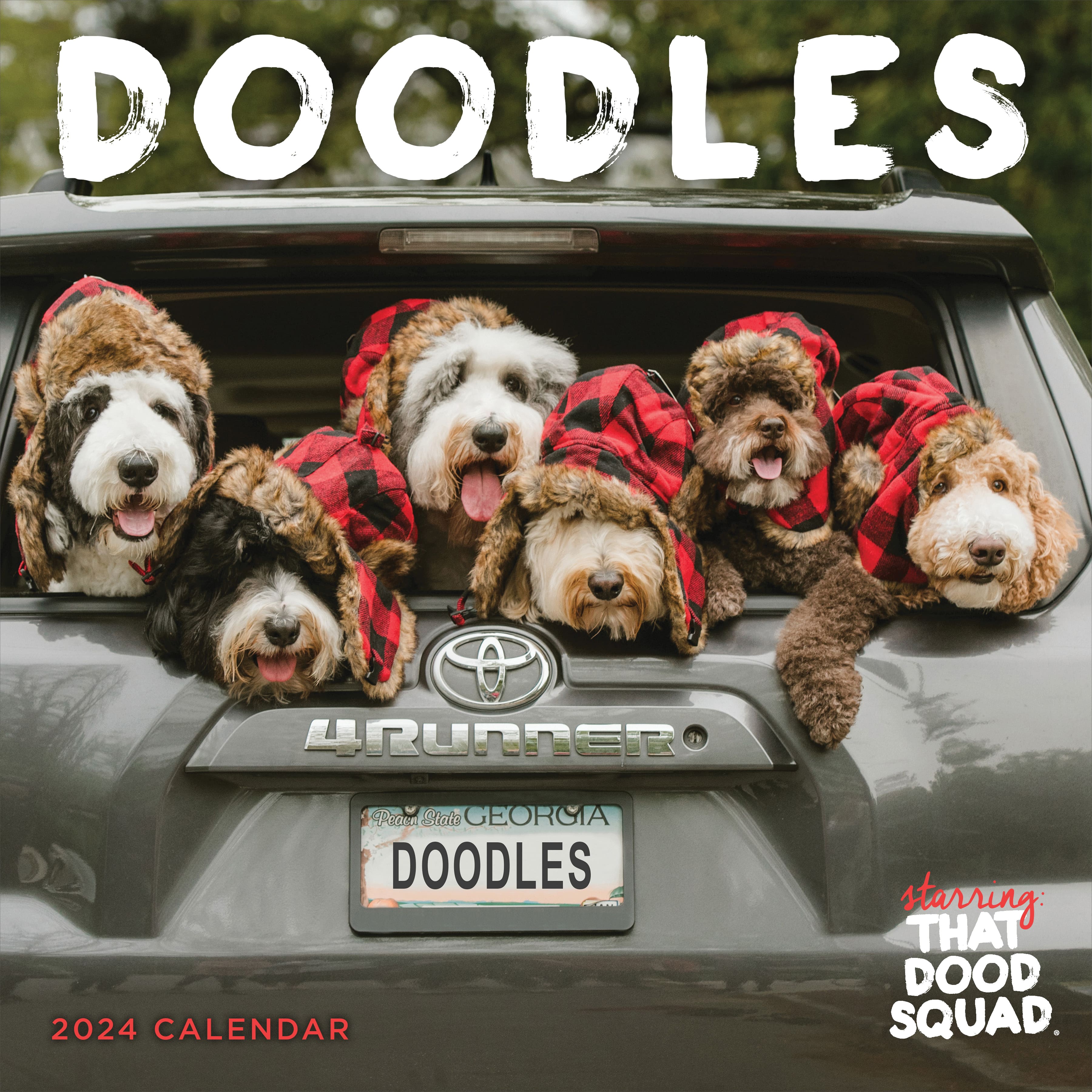 TF Publishing 2024 Doodles Starring That Dood Squad Wall Calendar   D723554S 1 