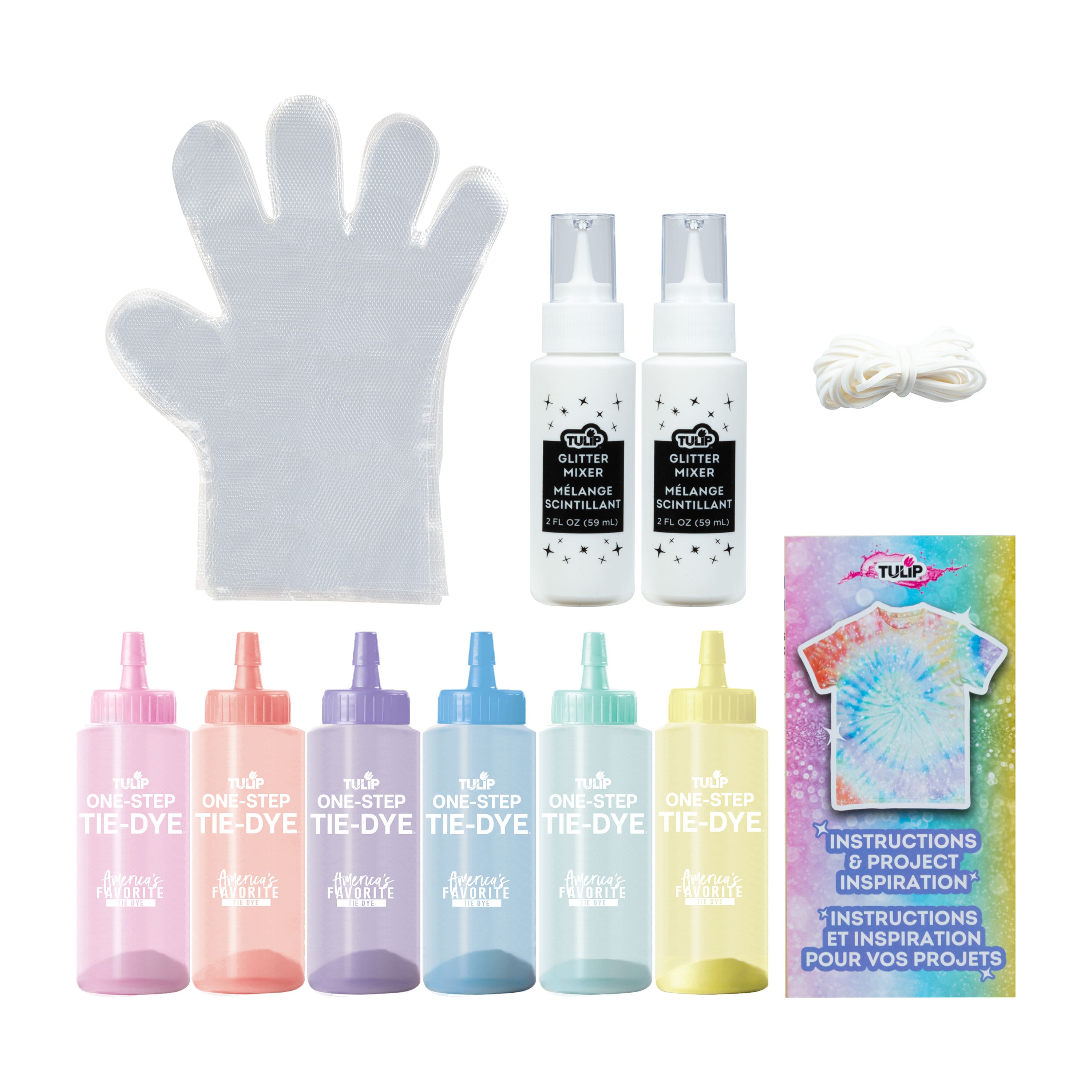 Tulip&#xAE; 6 Color Glitter Tie Dye Kit