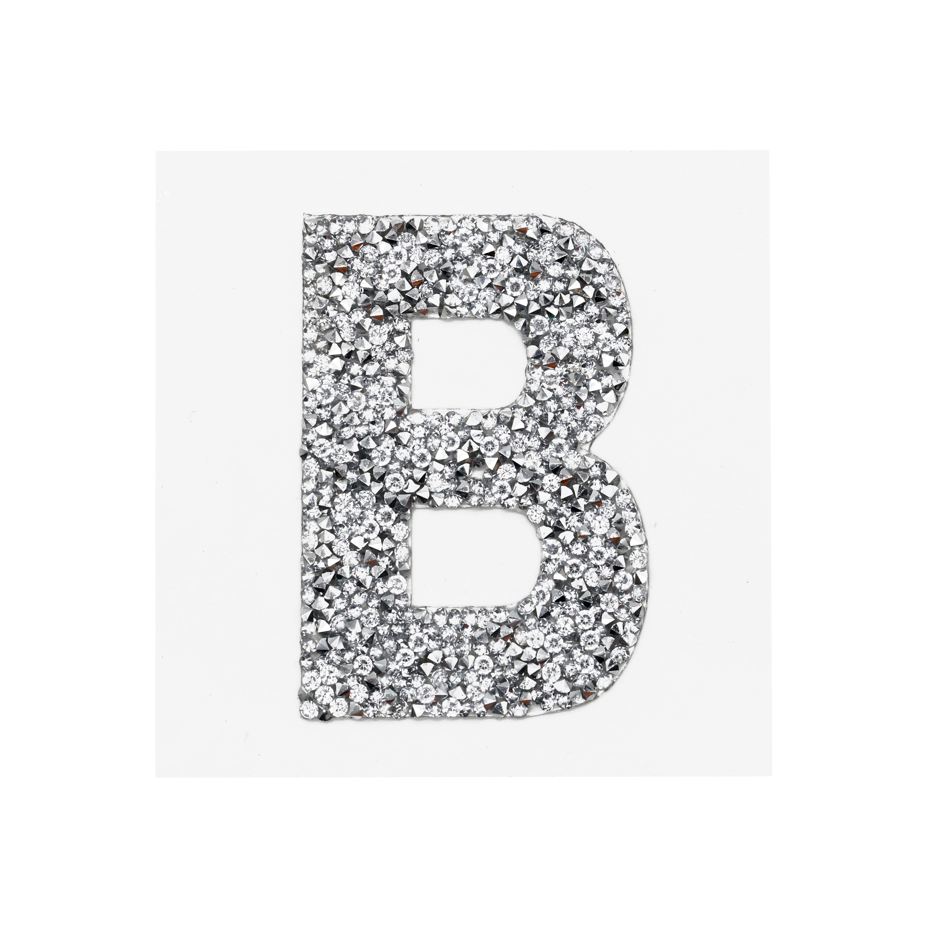 3" Crystal Letter Iron On Patch by Make Market®