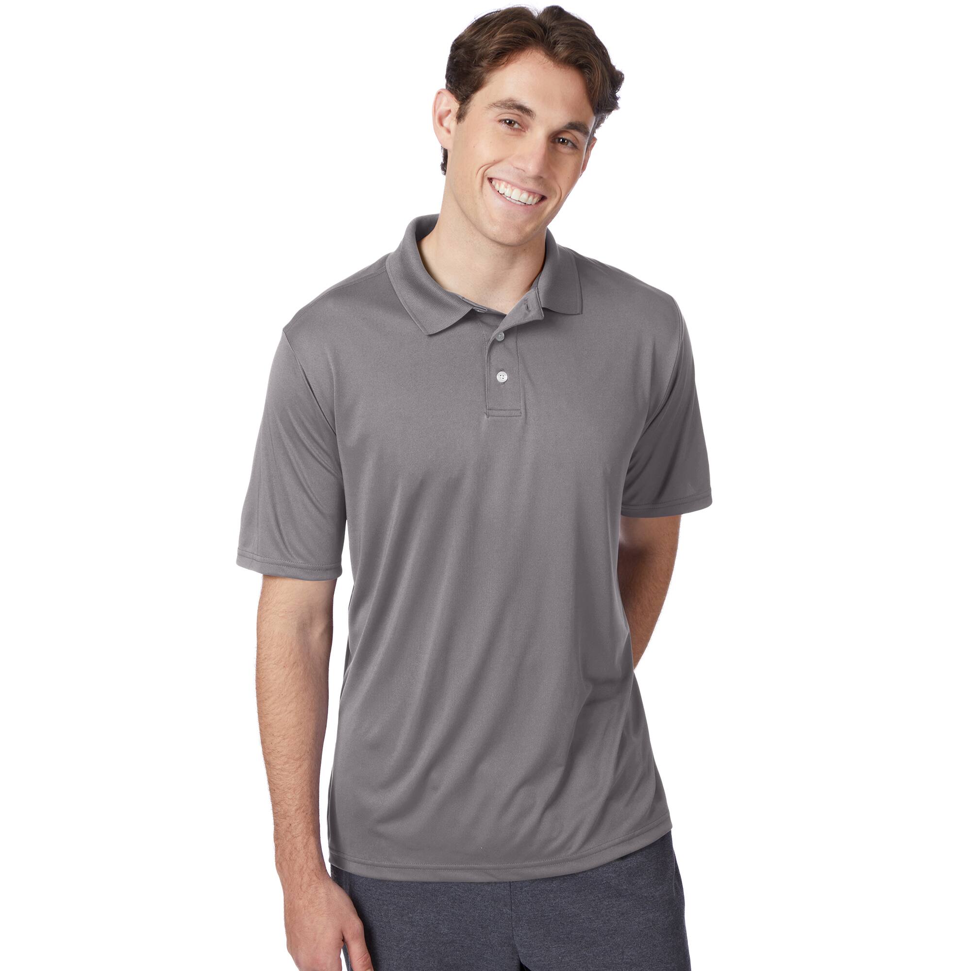 Hanes Men&#x27;s Cool DRI Polo Shirt