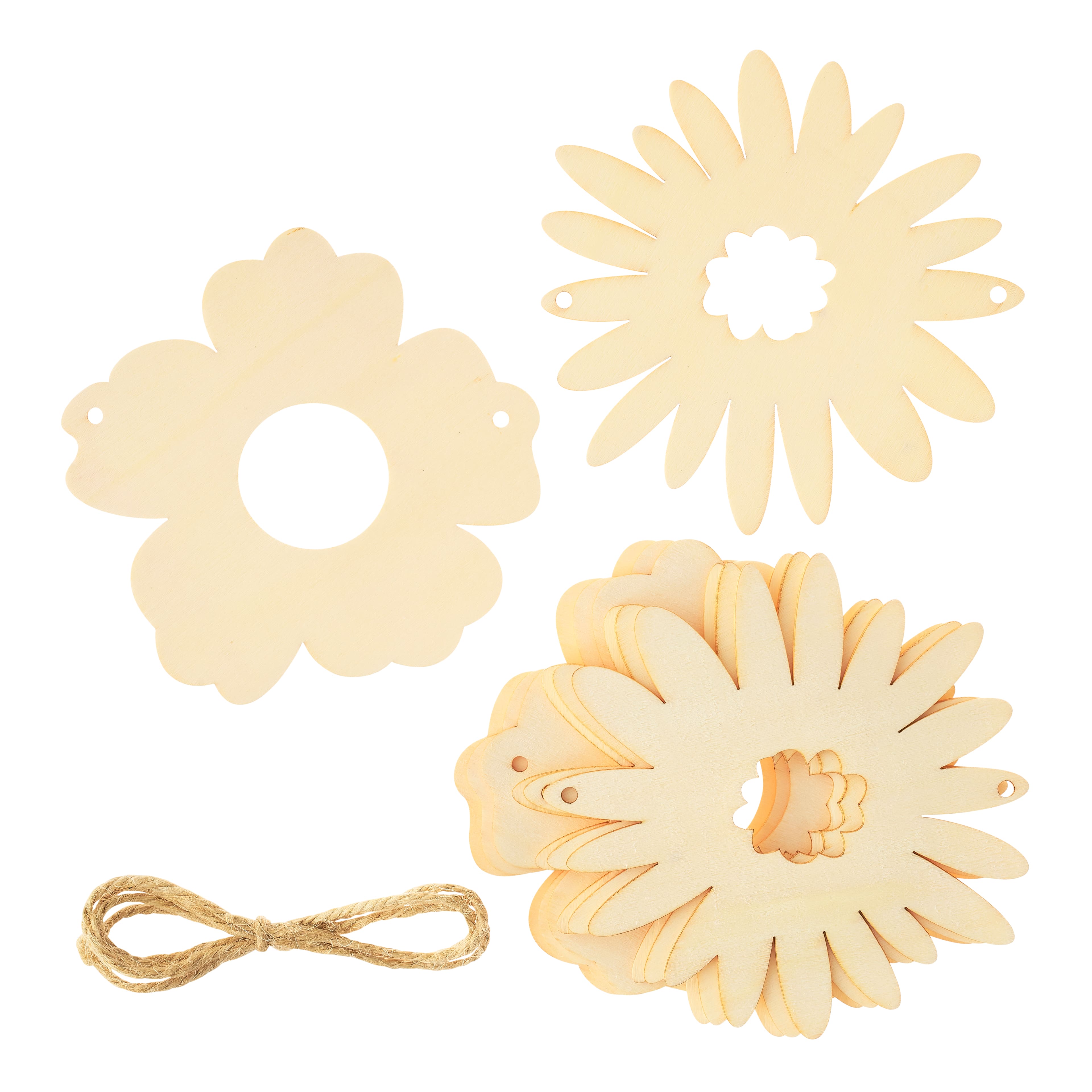 DIY Wood Flower Banner Kit by Make Market®