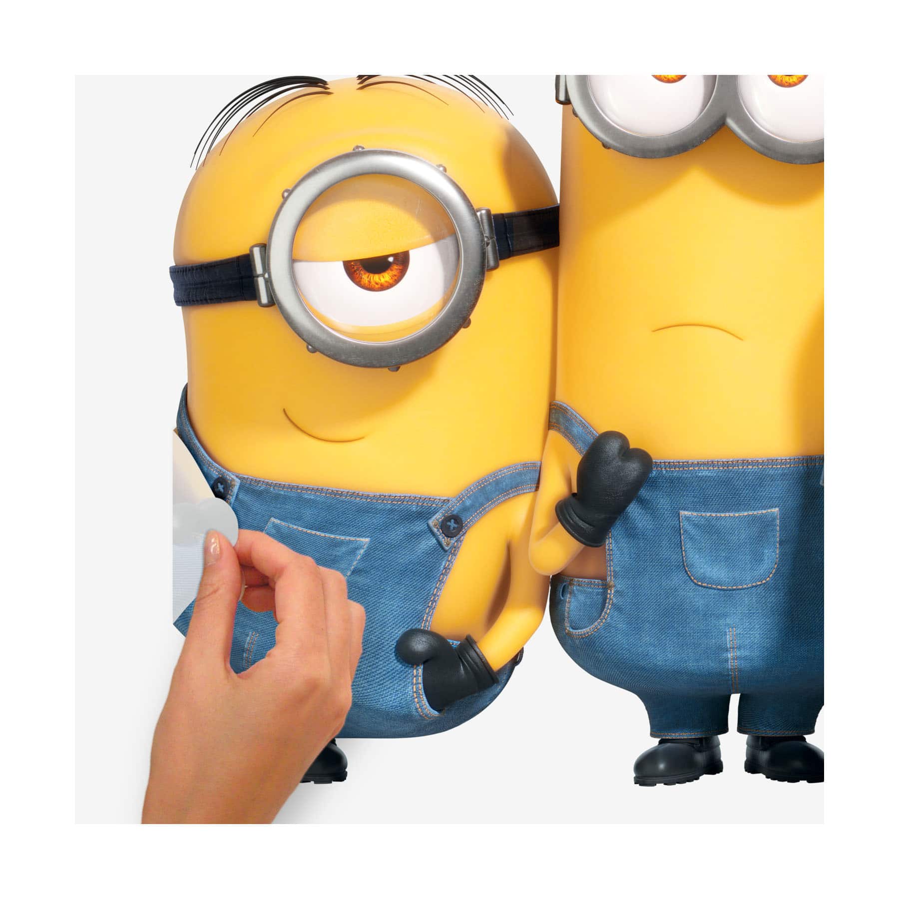RoomMates Yellow, Blue & Black Minions 2 Giant Wall Decals