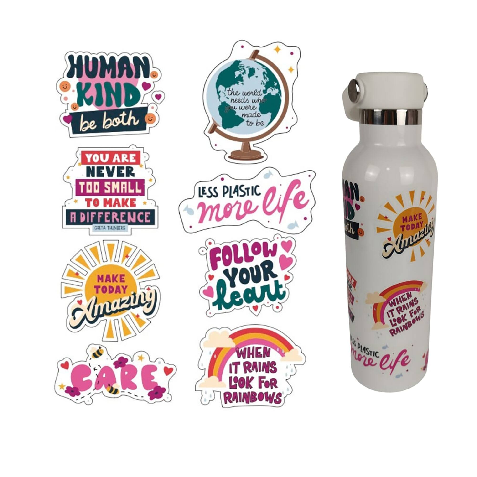 Kids Crafts Care Like Greta Water Bottle Sticker Decorating DIY Craft Kit