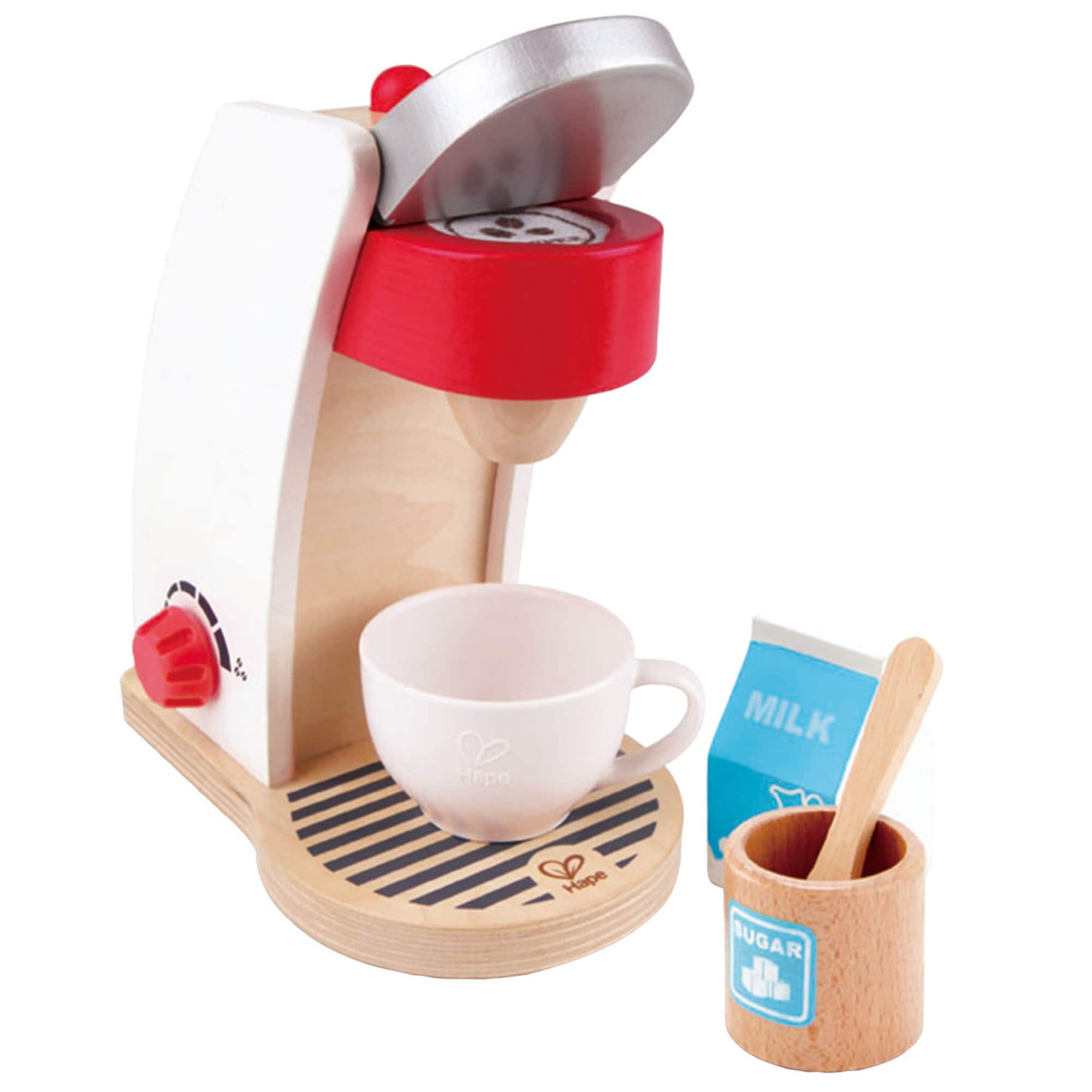 Hape White My Coffee Machine Kitchen Playset