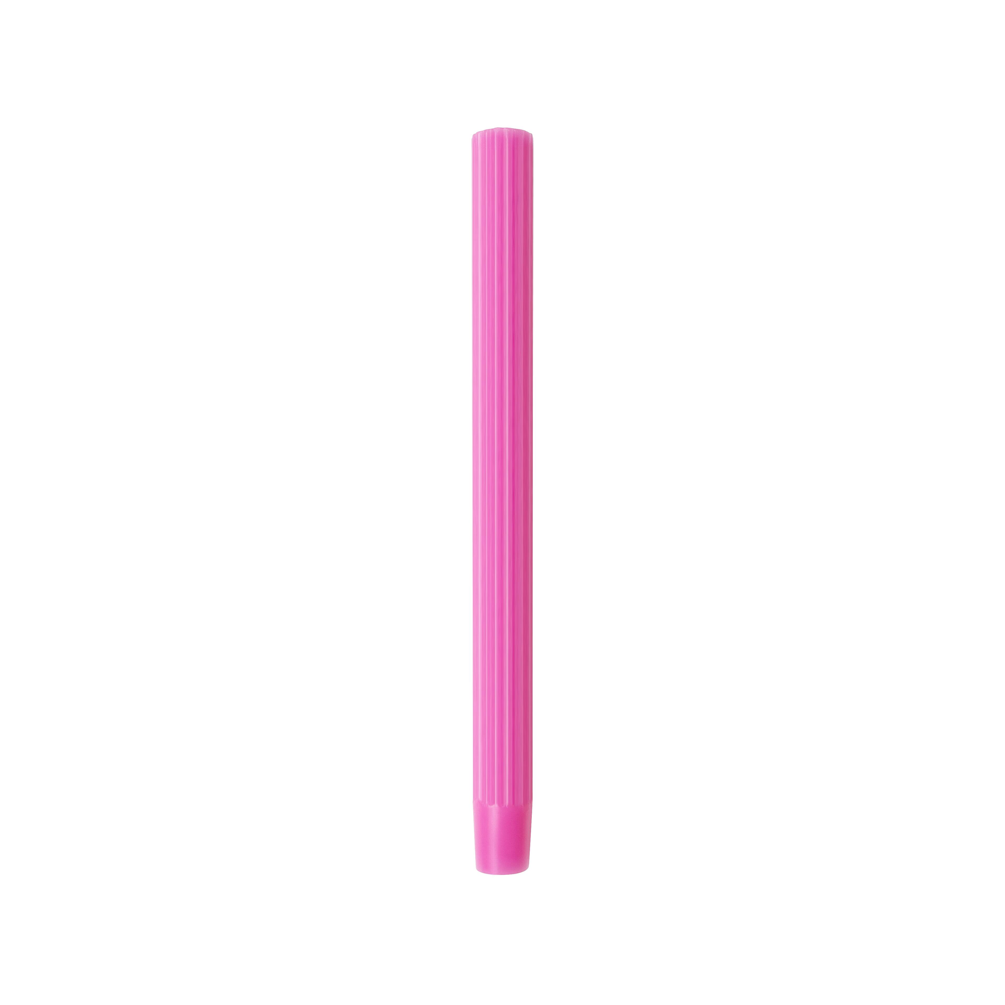 10&#x22; Unscented Ribbed Taper Candles, 2ct. by Ashland&#xAE;