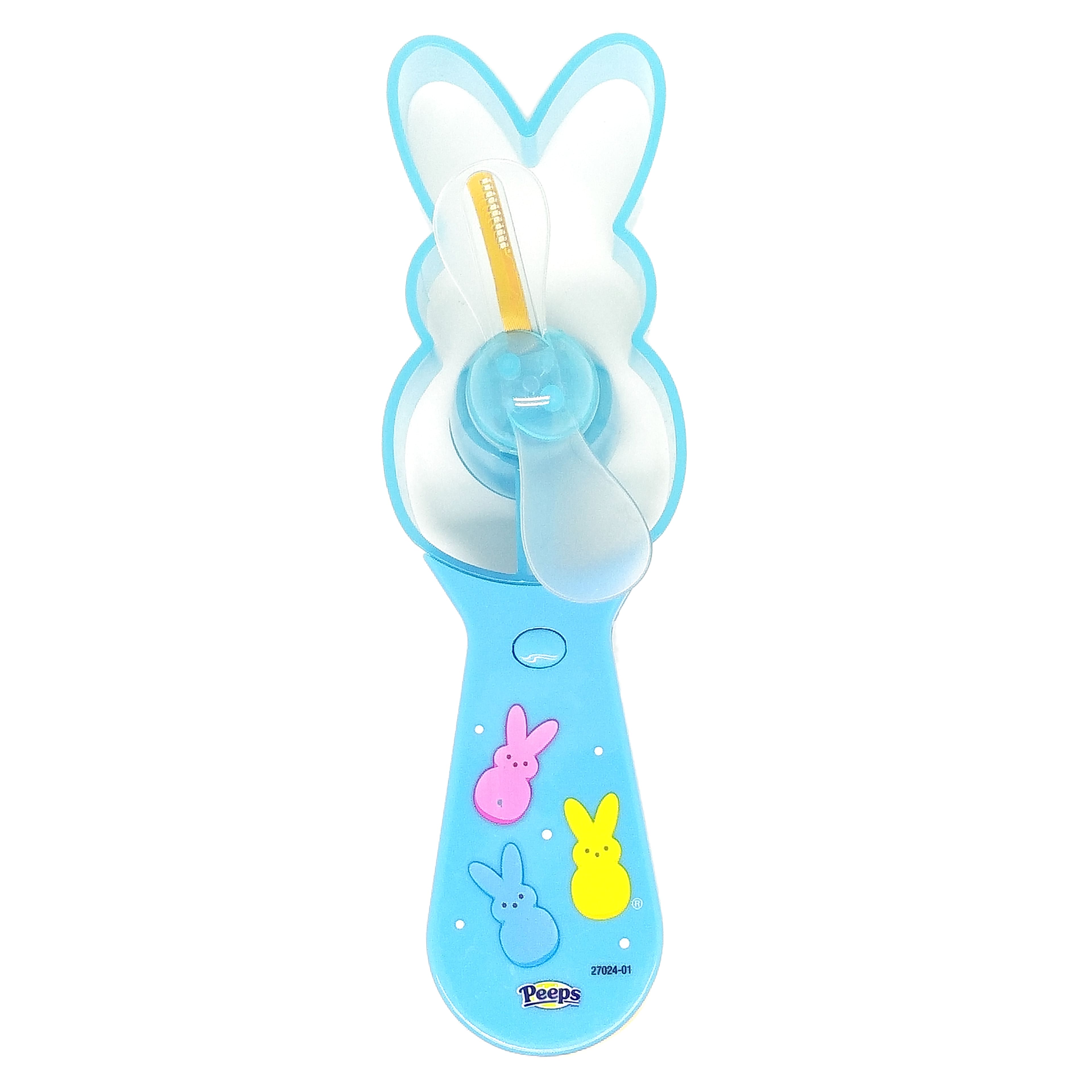 PEEPS&#xAE; Blue Light Up Message Fan
